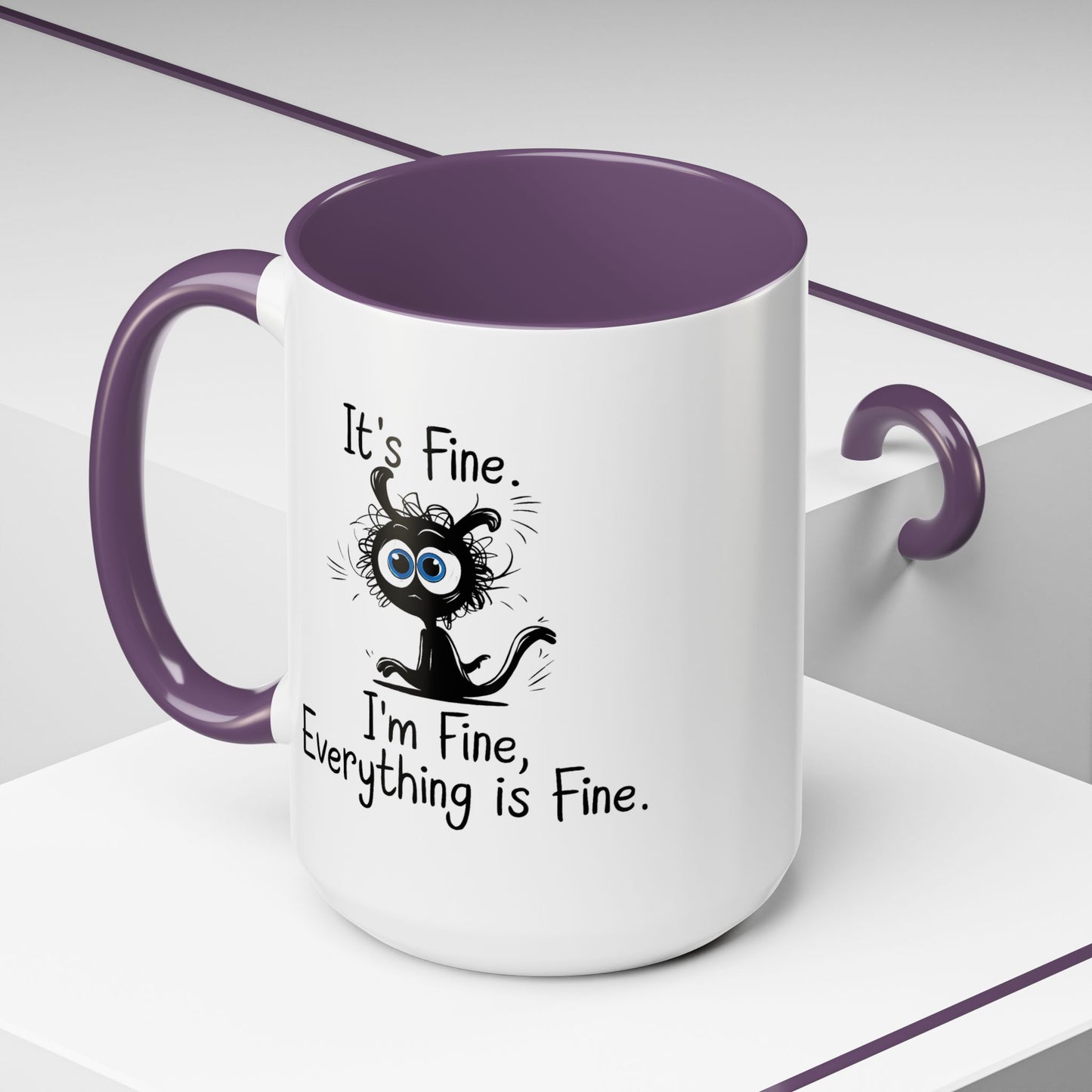 Animal Mug - It's Fine, It's Fine Everything Is Fine