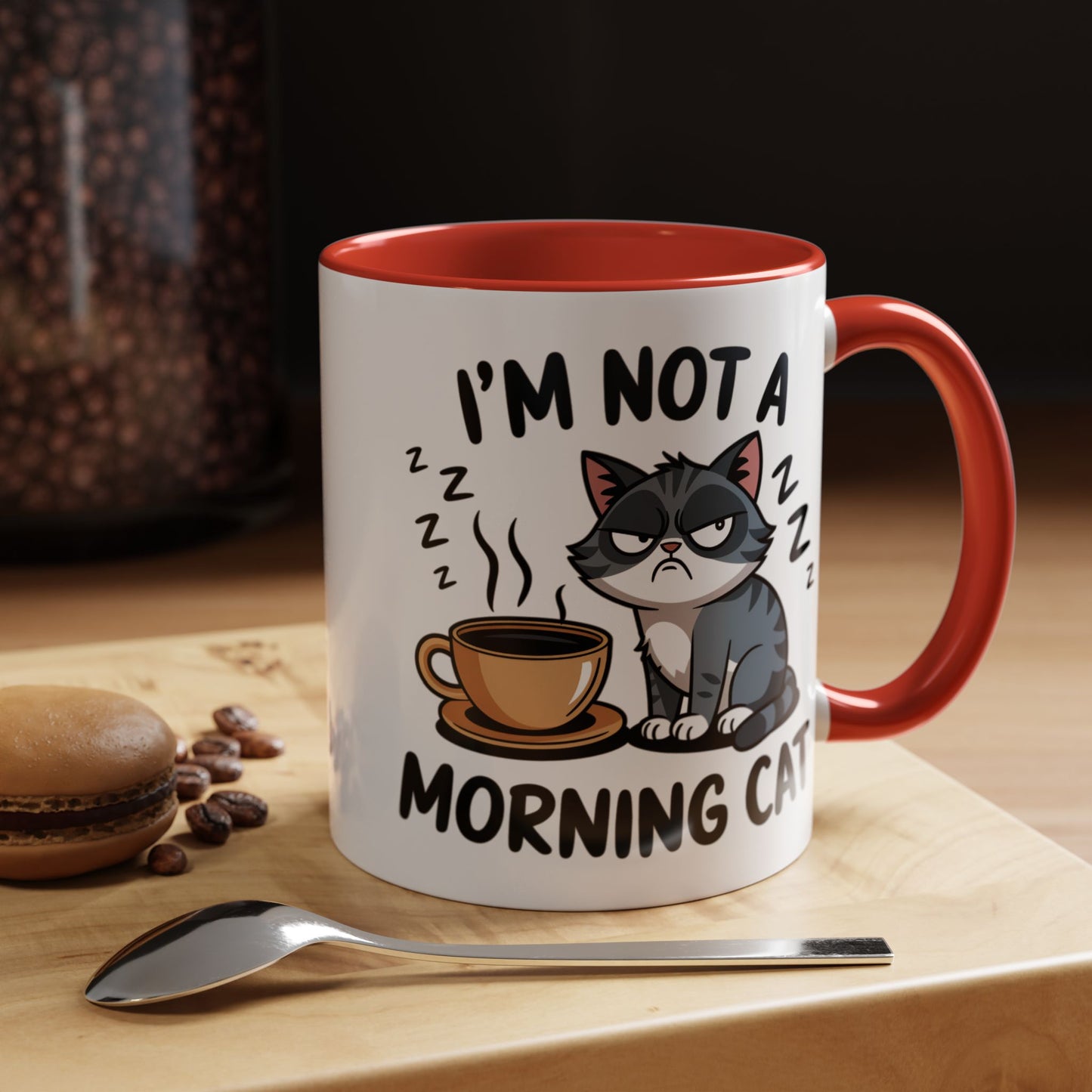 Animal Mug - I'm Not a Morning Cat