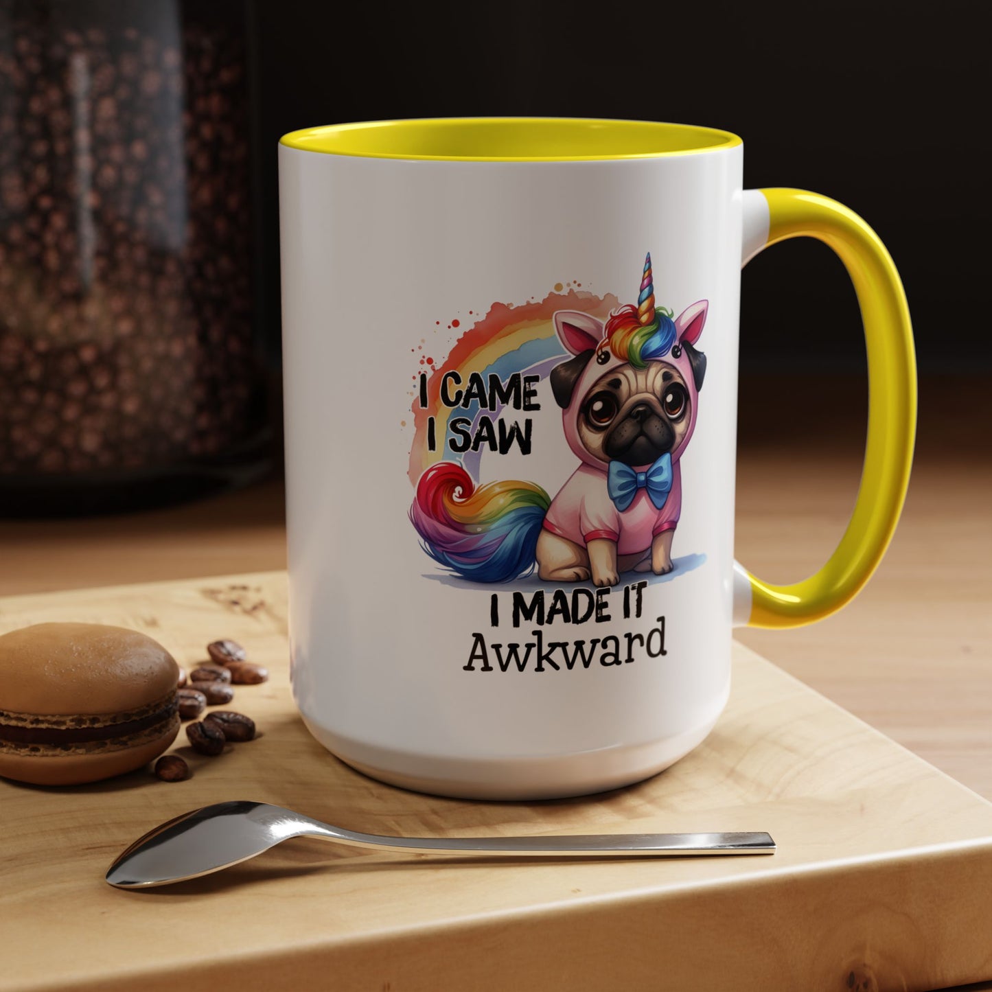Humor Mug - I Cam I Saw I Made It Awkward