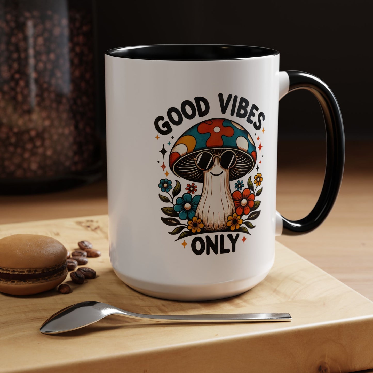 Wellness Mug - Good Vibes Only Mushroom
