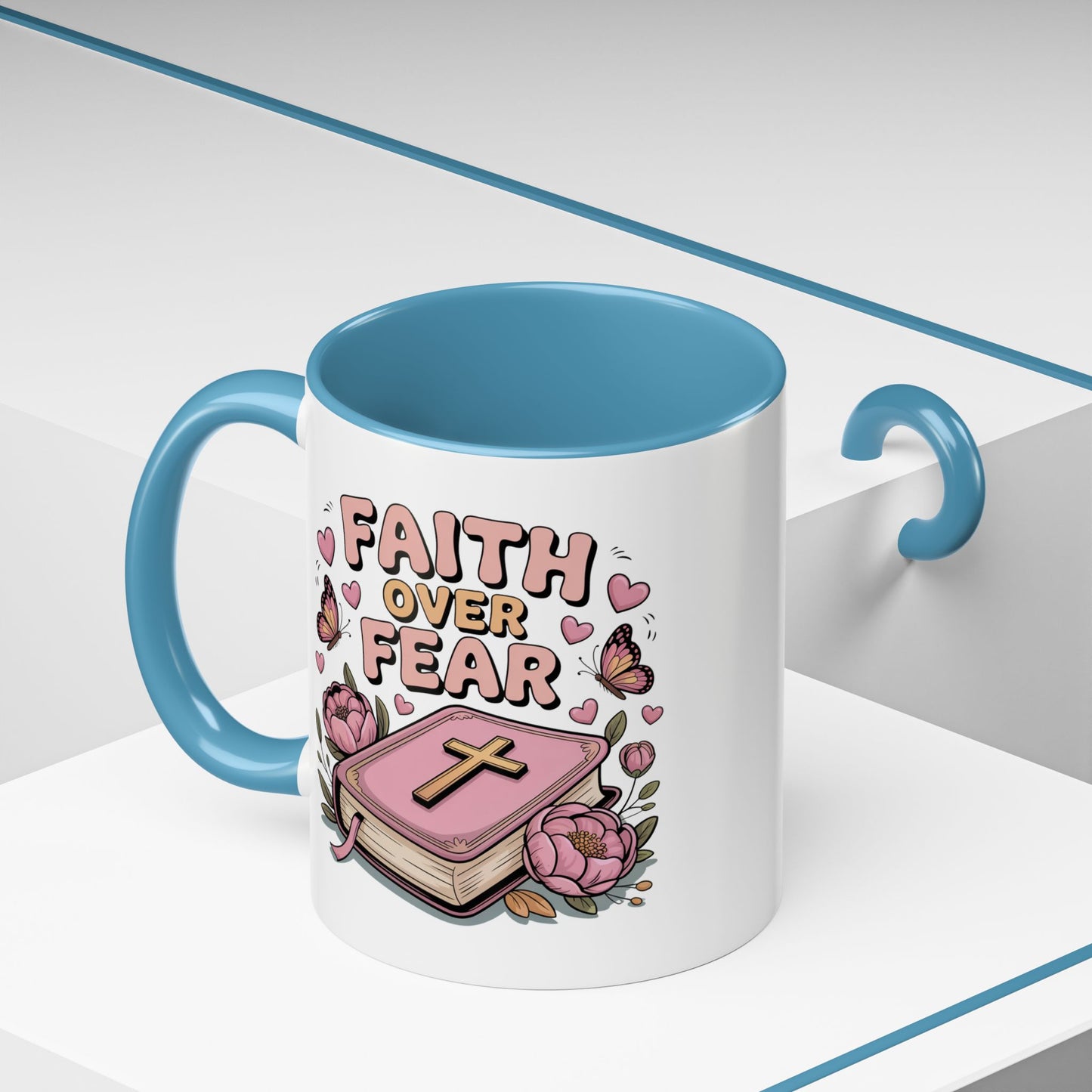 Religious Mug - Faith Over Fear