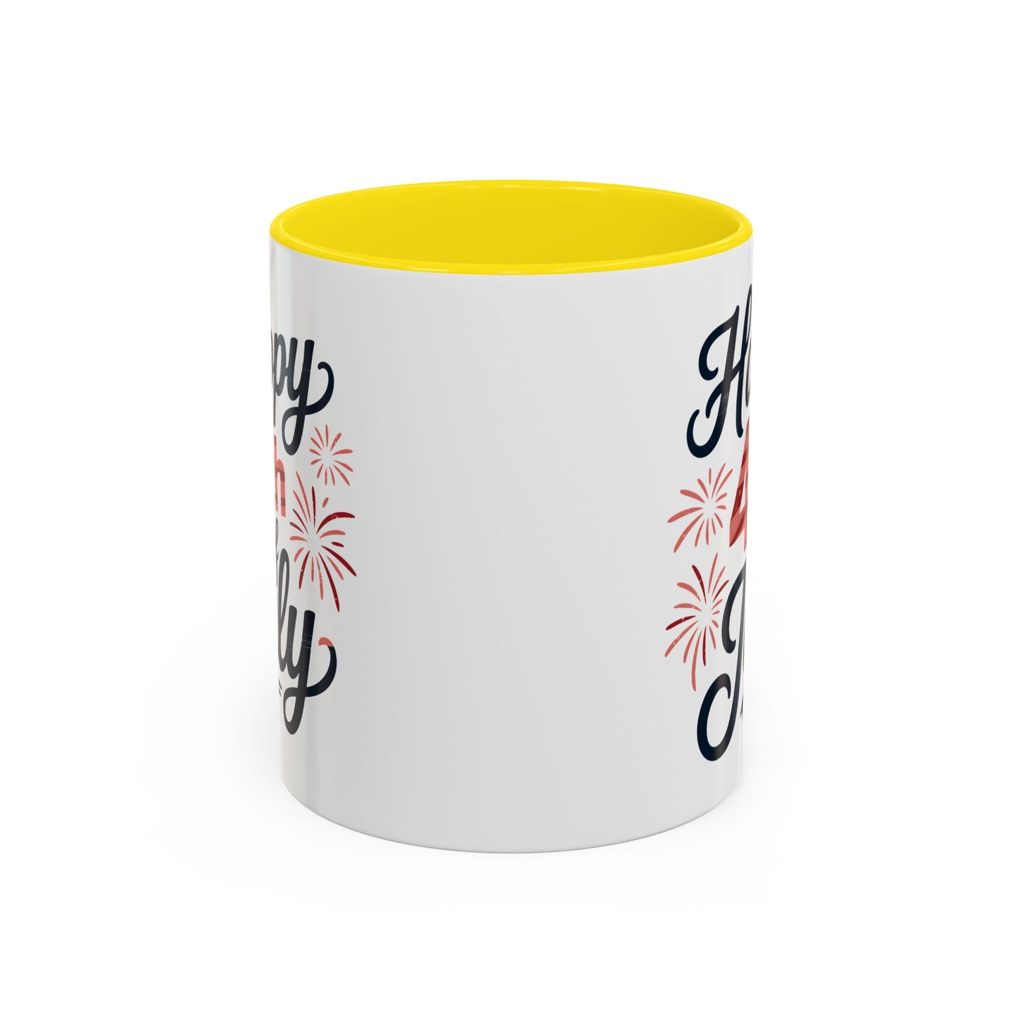 4th of July Mug - Happy 4th of July Fireworks