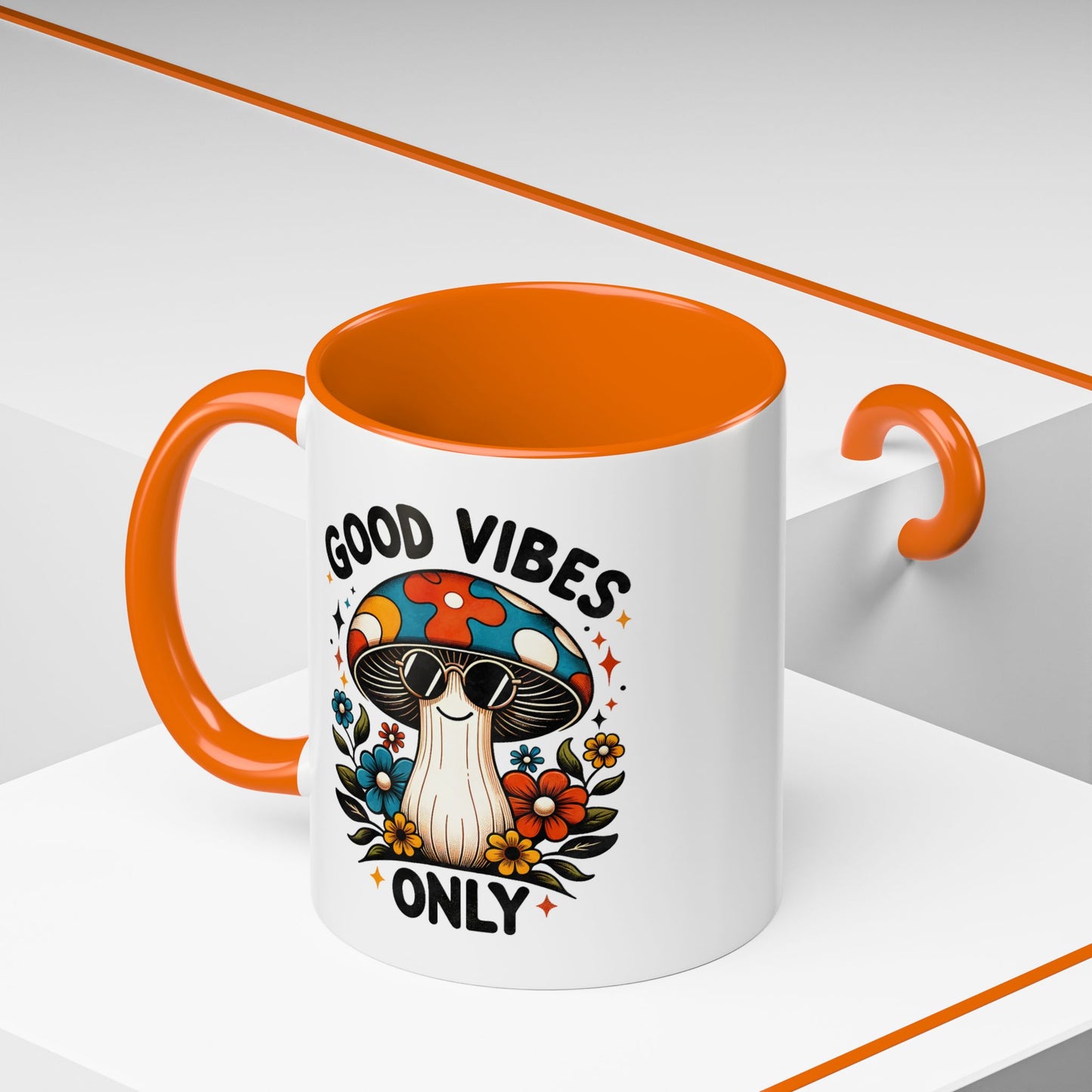 Wellness Mug - Good Vibes Only Mushroom