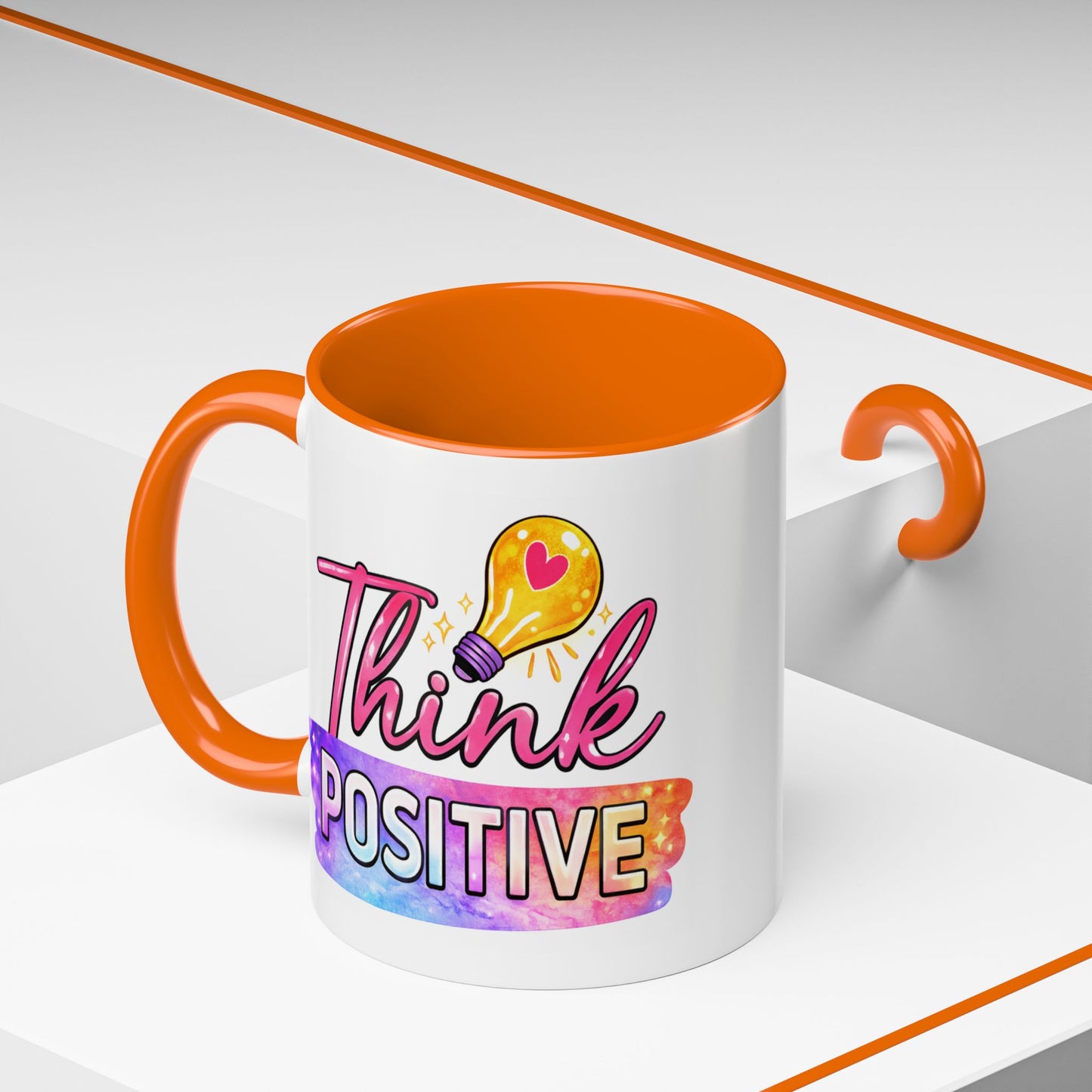 Wellness Mug - Think Positive Lightbulb