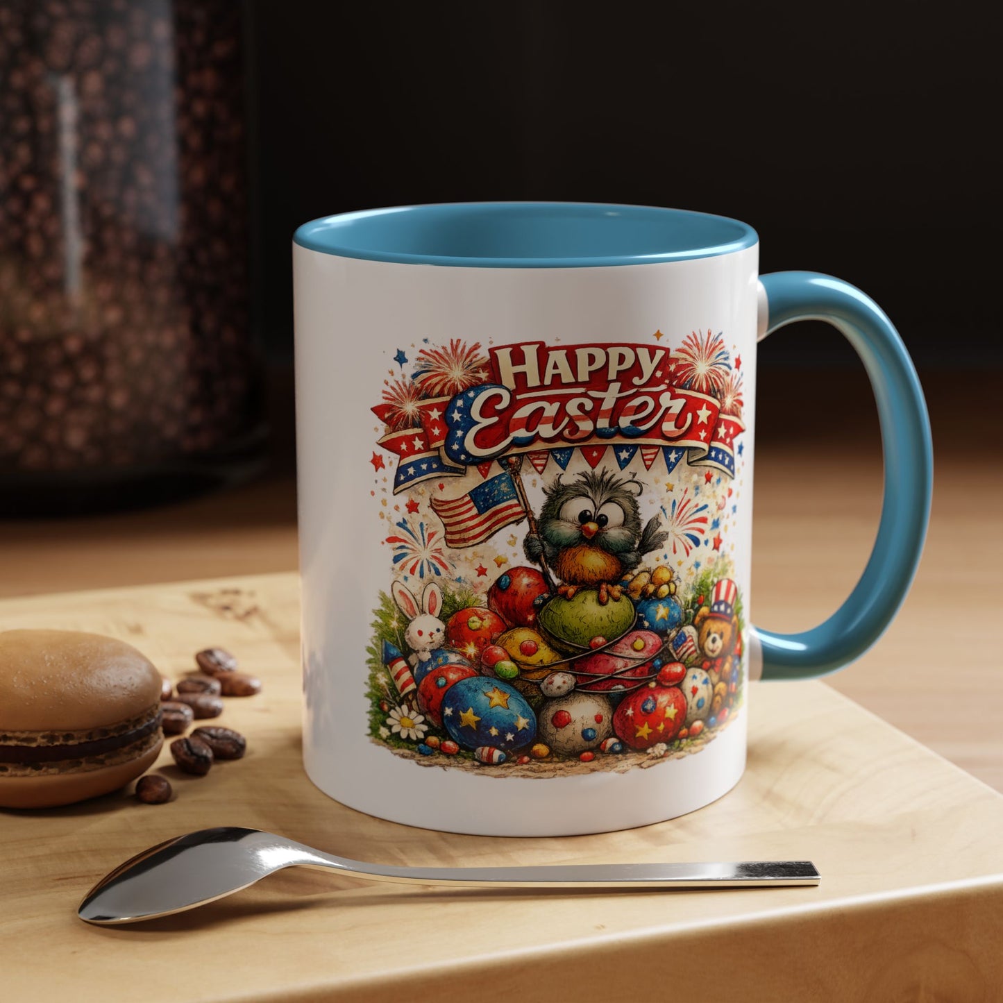 Easter Mug - Patriotic Happy Easter