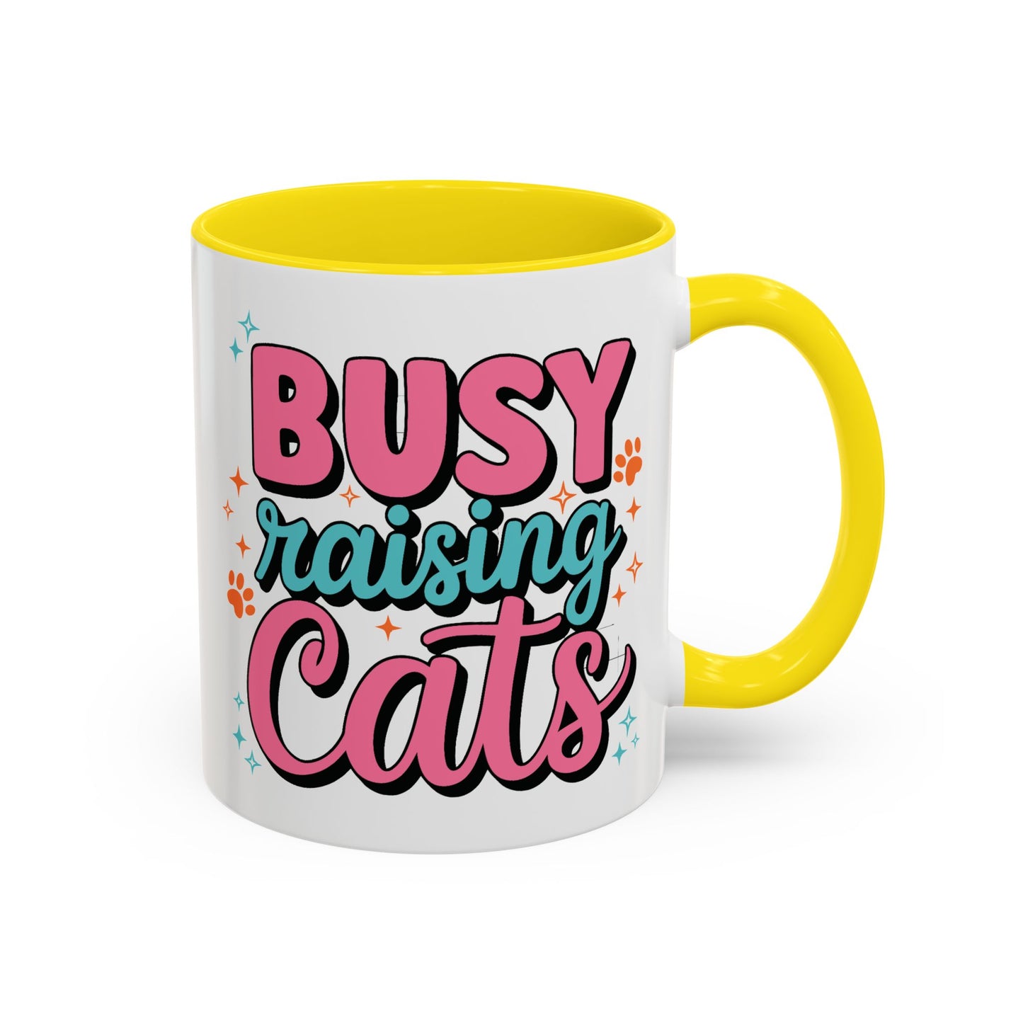 Animal Mug - Busy Raising Cats