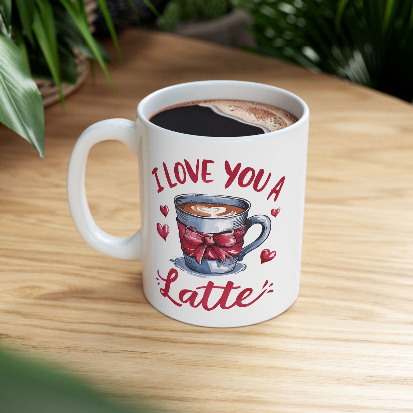 Anniversary Mug - I Love You a Latte