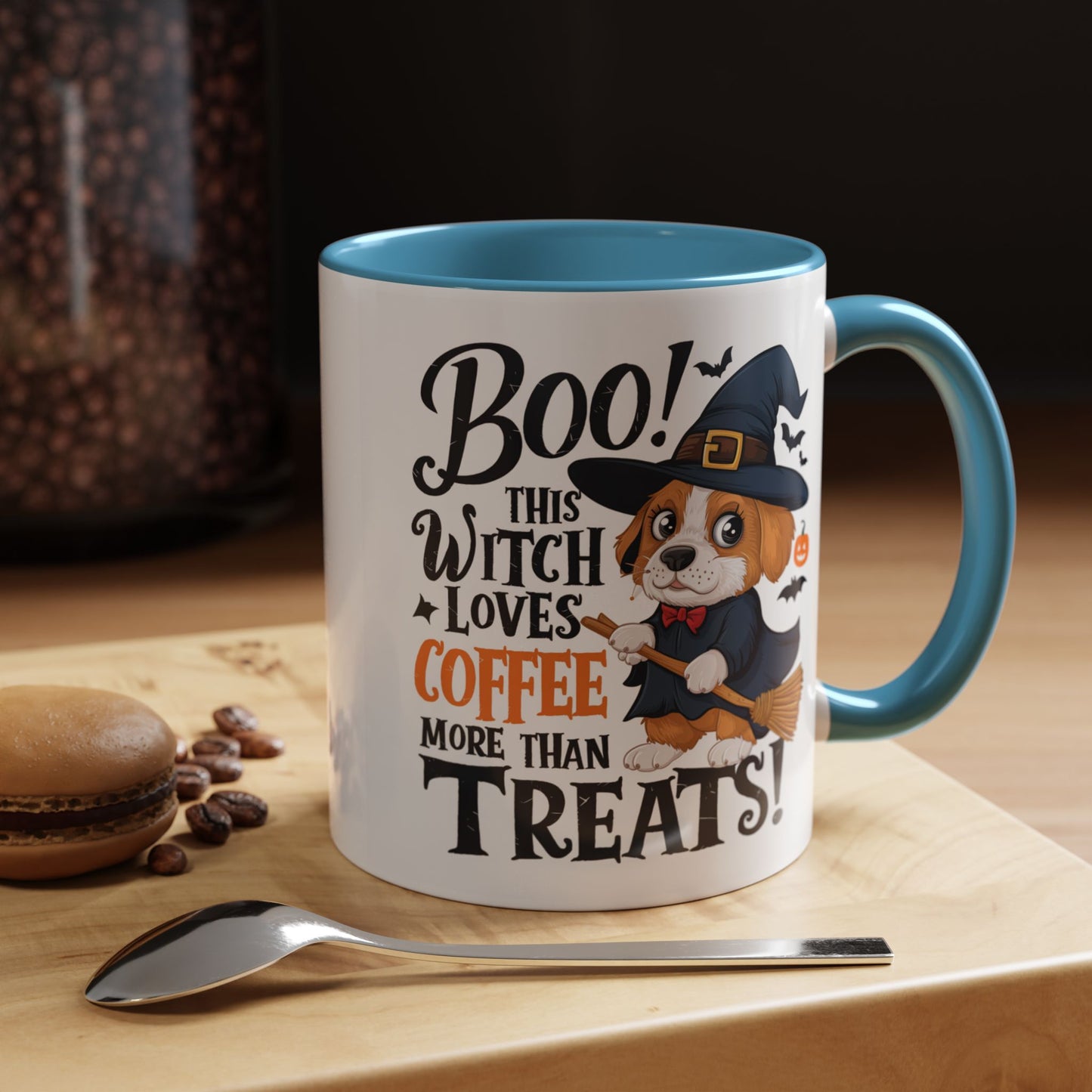 Halloween Mug - Puppy Witch