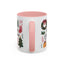 Christmas Mug - Merry Christmas Green Text Presents Tree Candy Cane