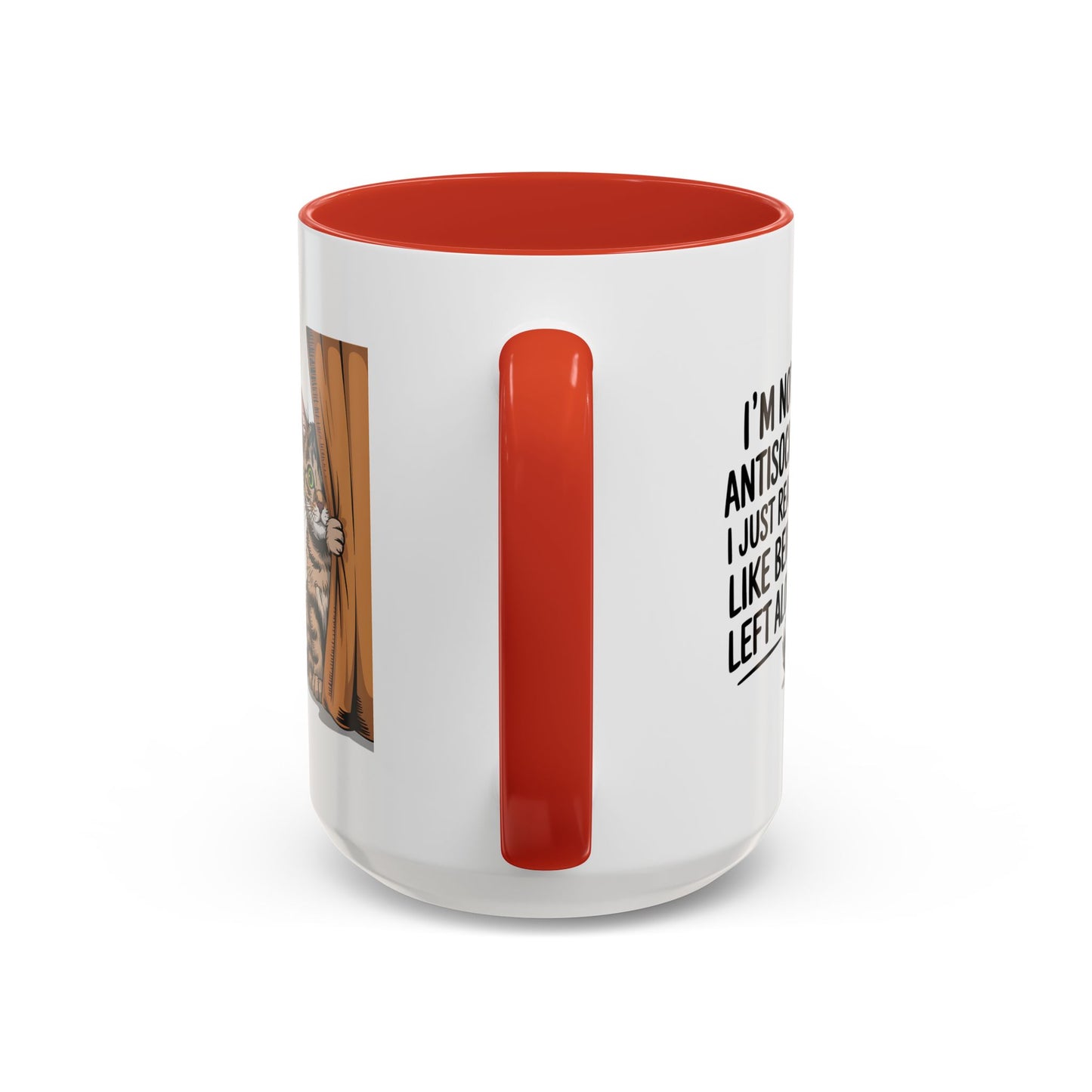Animal Mug - I'm Not Antisocial