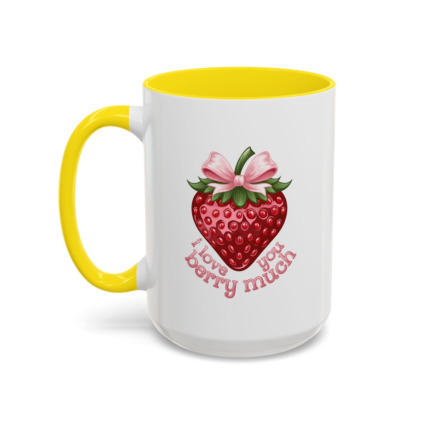Valentine's Day Mug - I Love You Strawberry