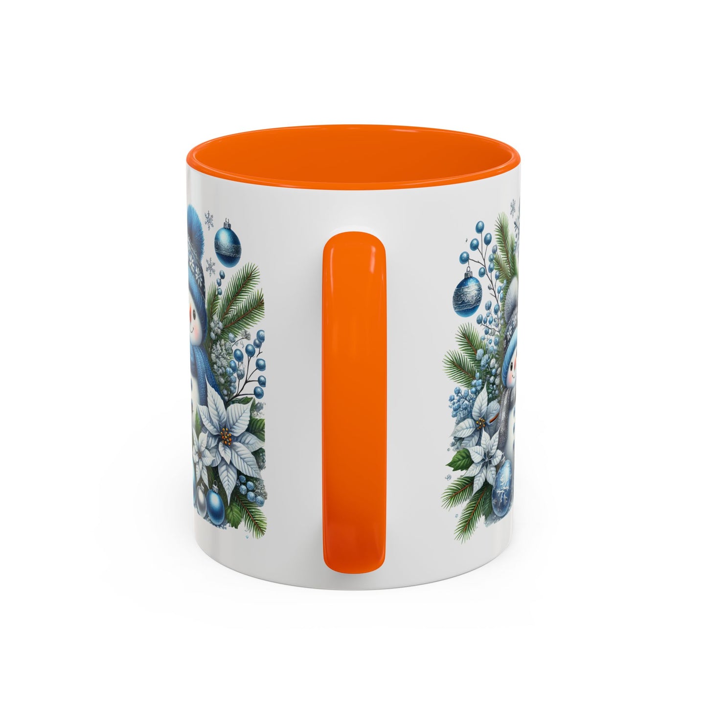 Christmas Mug - Blue Snowman Child
