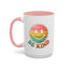 Motivation Mug - Retro Smiley Face Be Kind