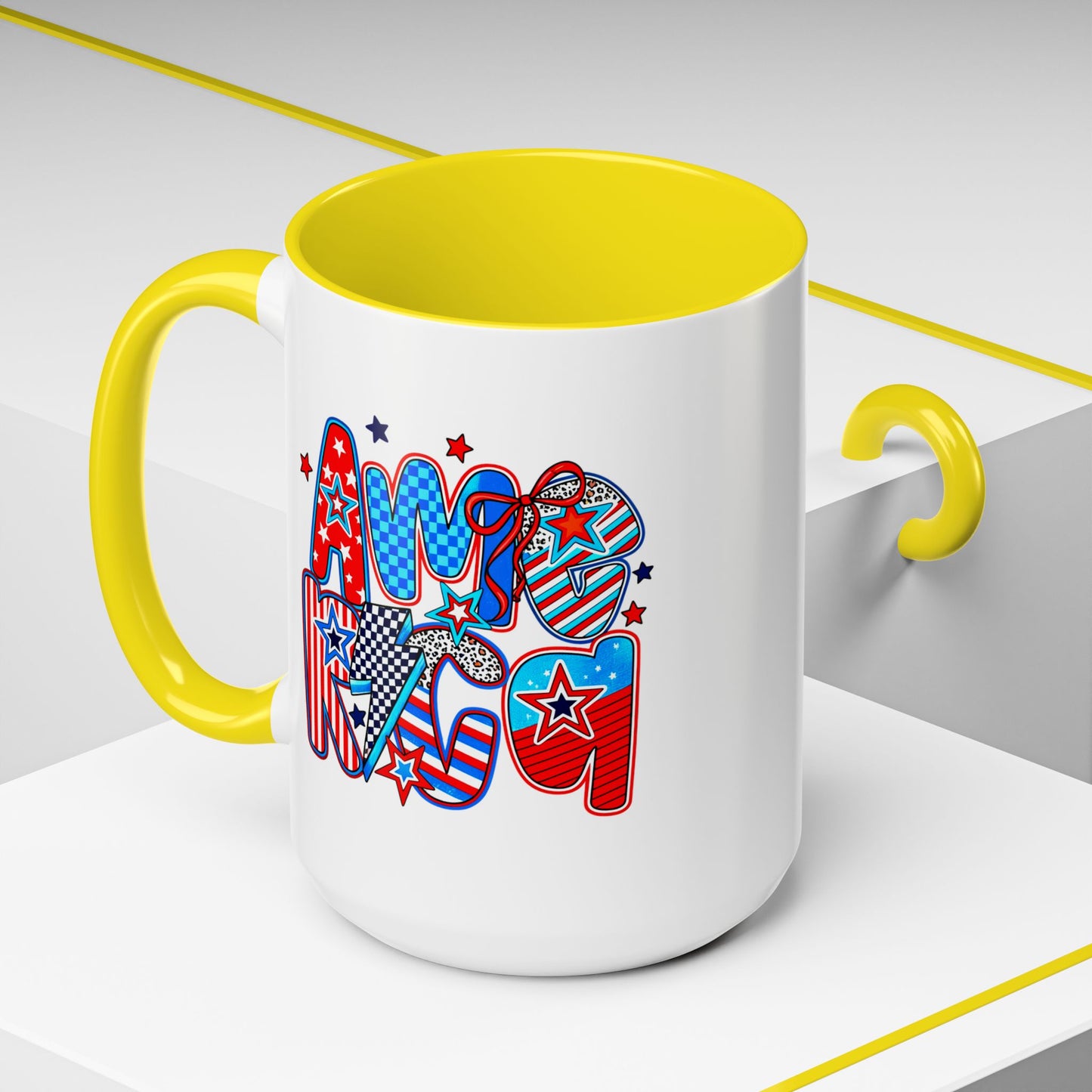 4th of July Mug - Retro America Coquette