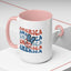 4th of July Mug - America peace Sign