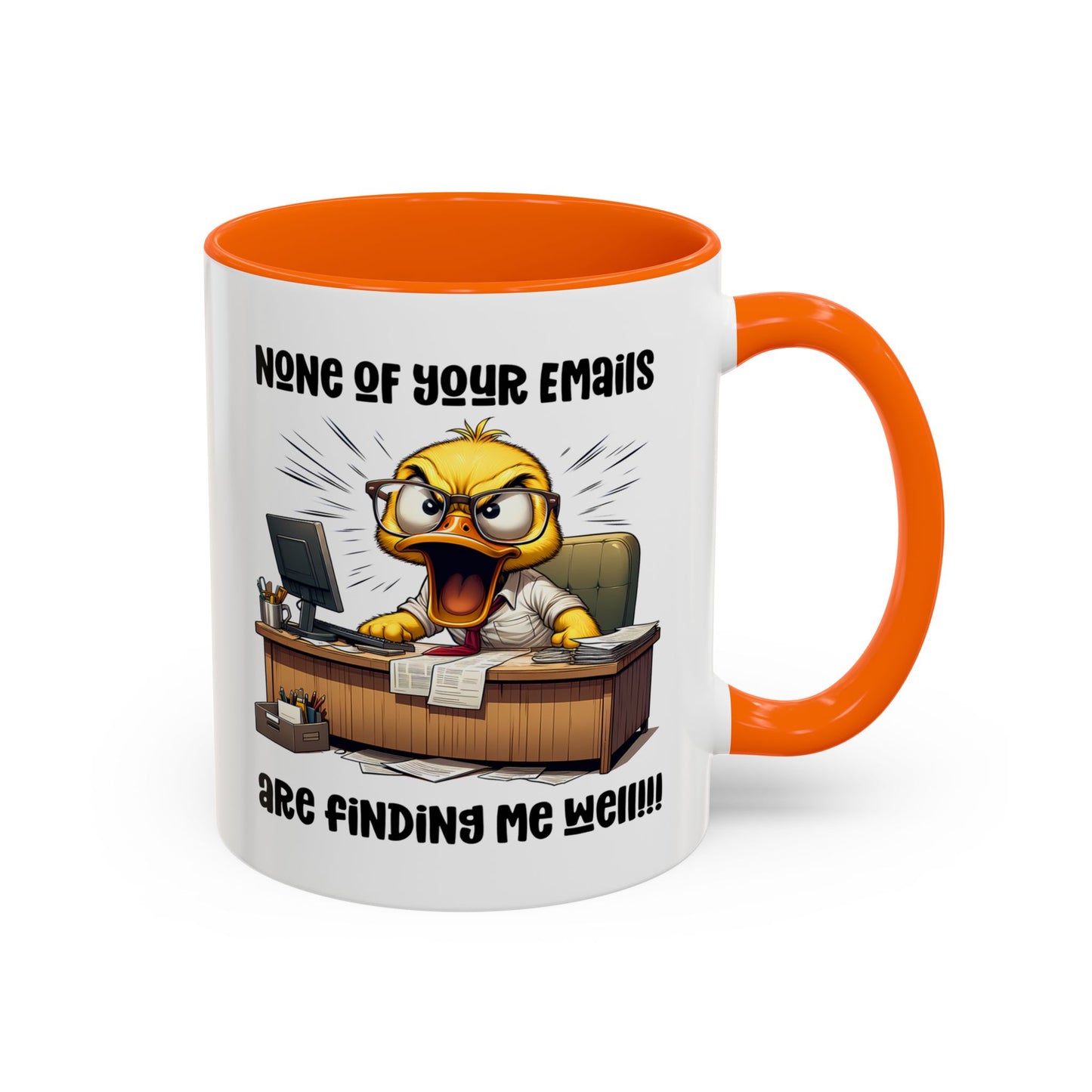 Office Mug - None Of Your Emails