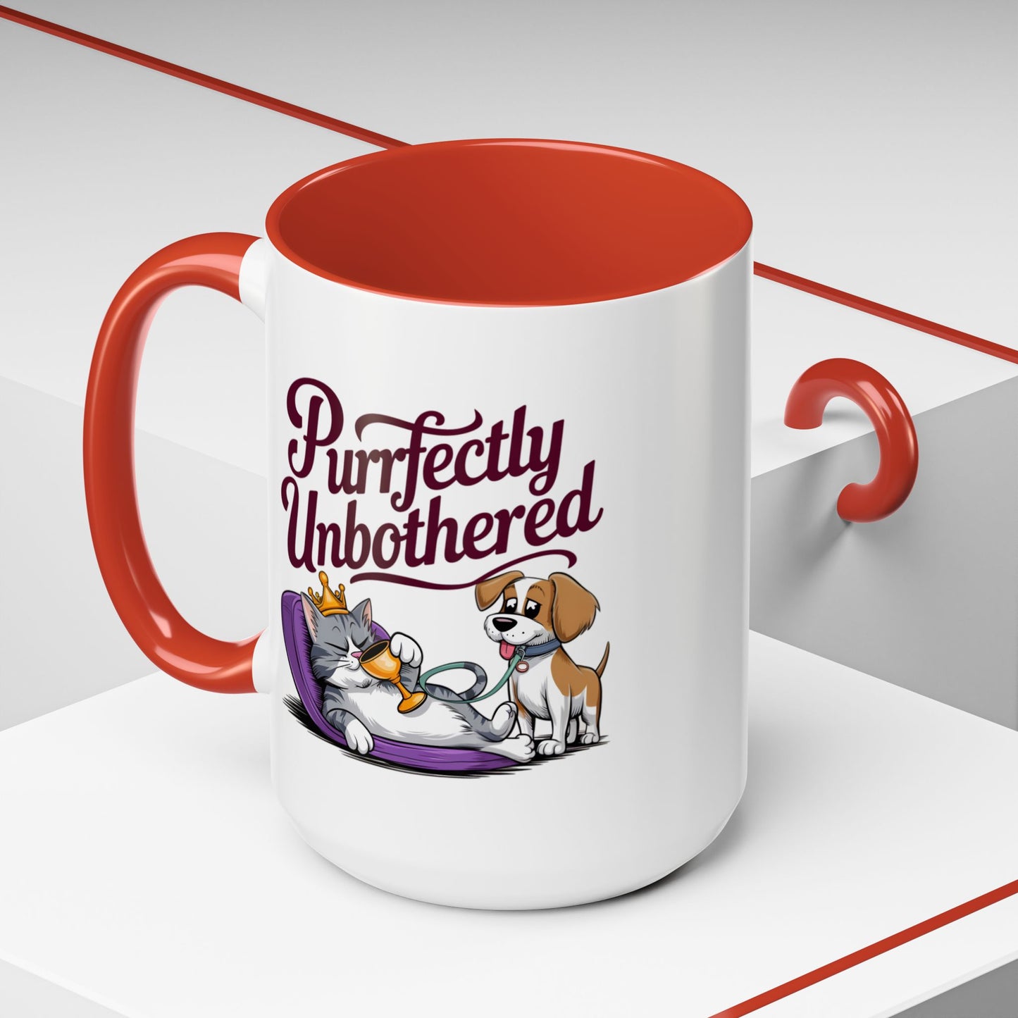 Animal Mug - Purrfectly Unbothered