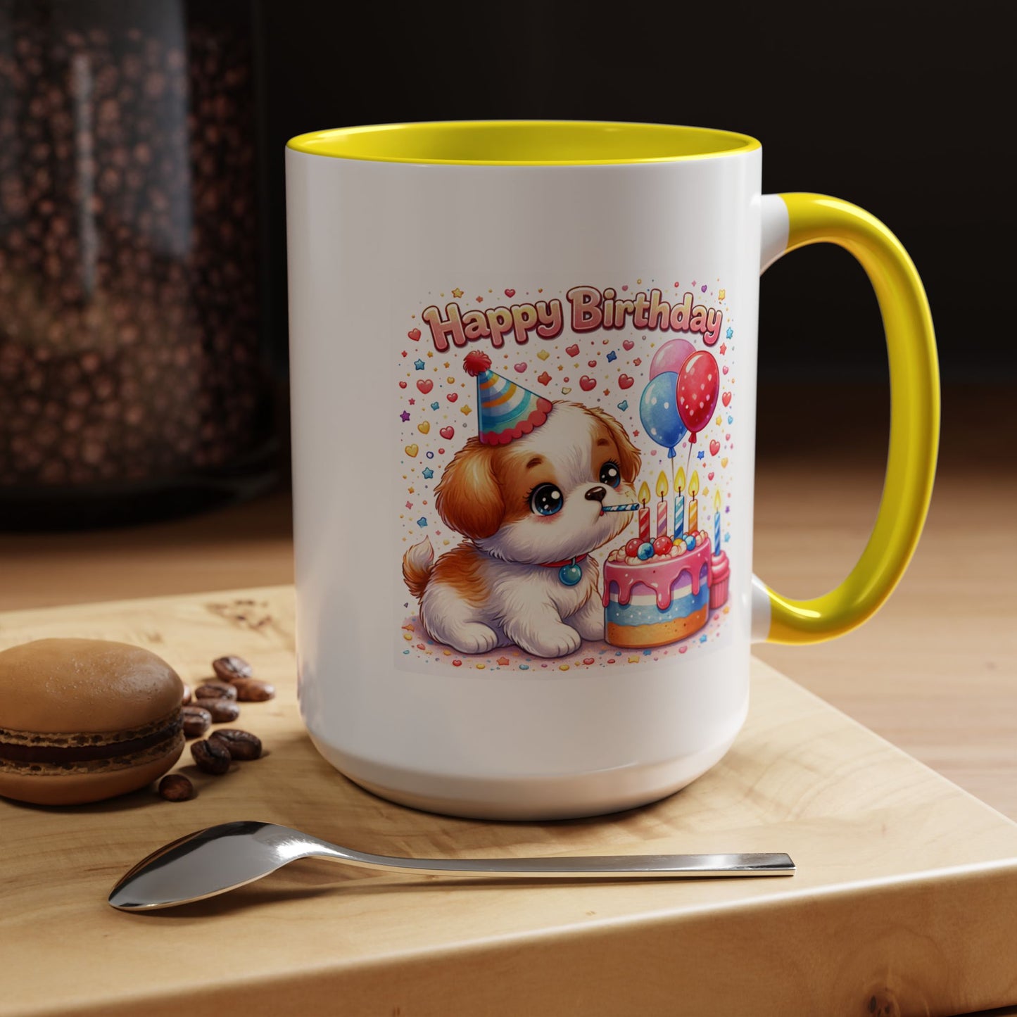 Birthday Mug - Puppy Cake