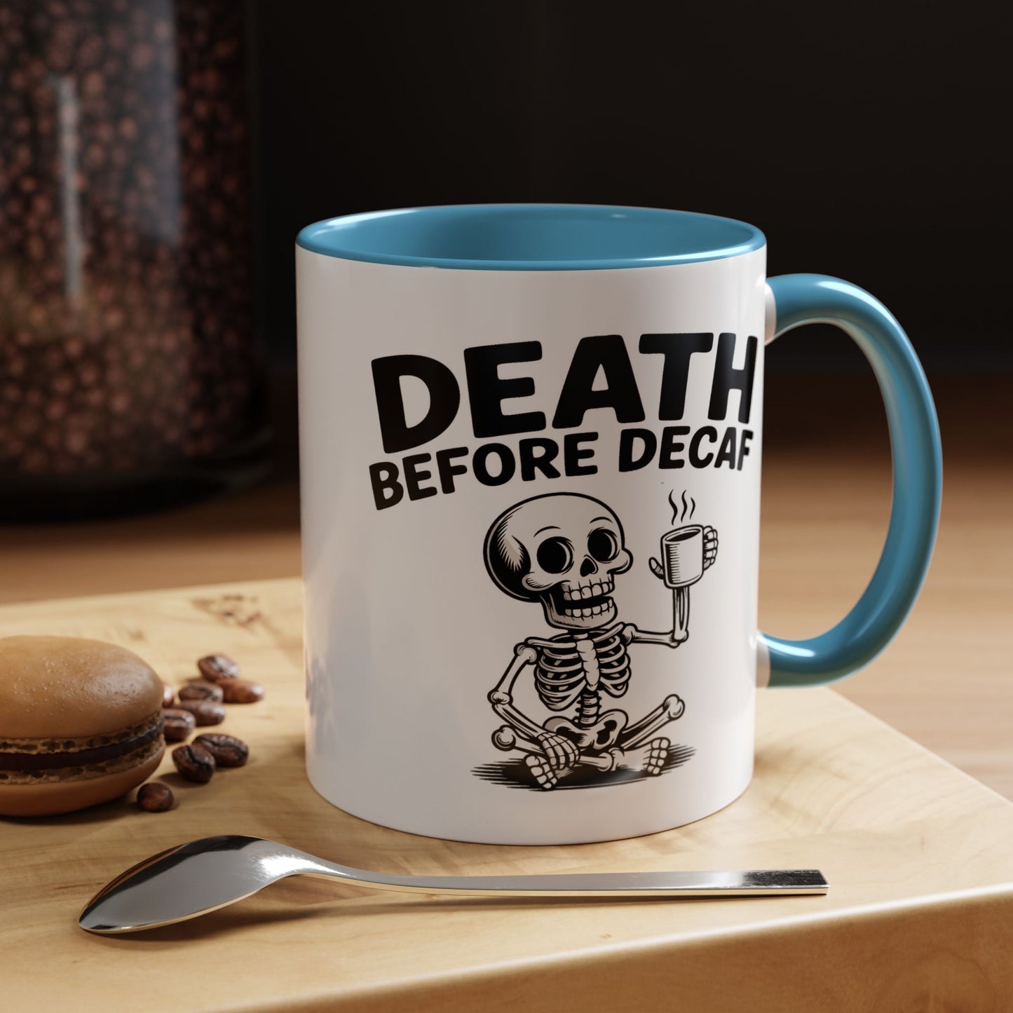 Humor Mug - Death Before Decaf