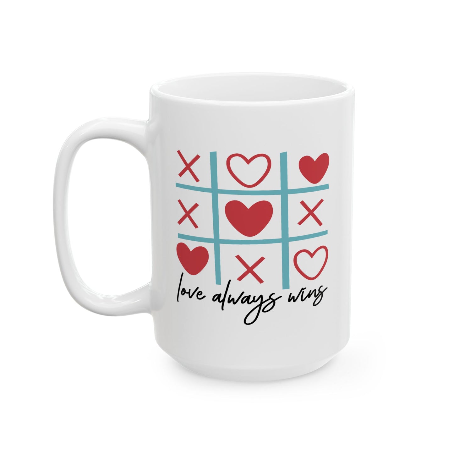 Anniversary Mug - Love Always Wins