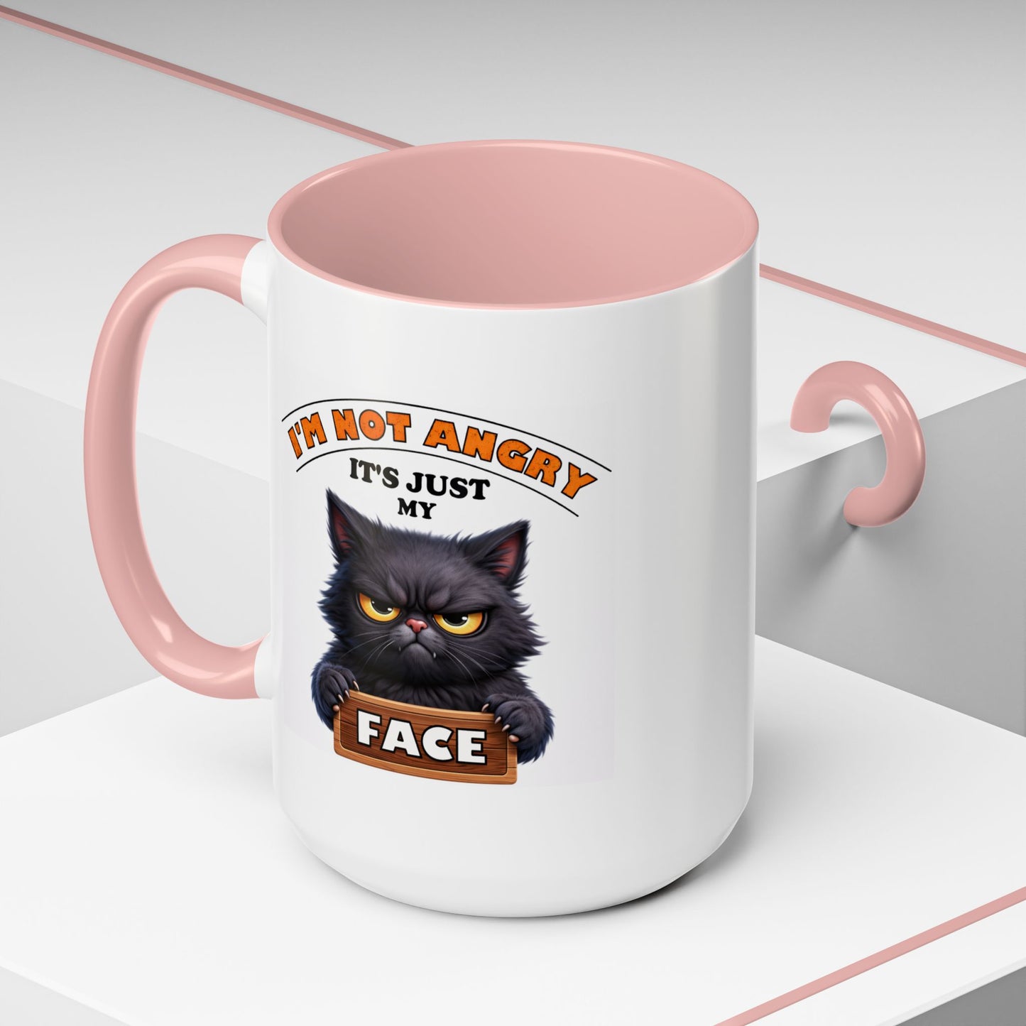 Humor Mug - I'm Not Angry It's Just My Face