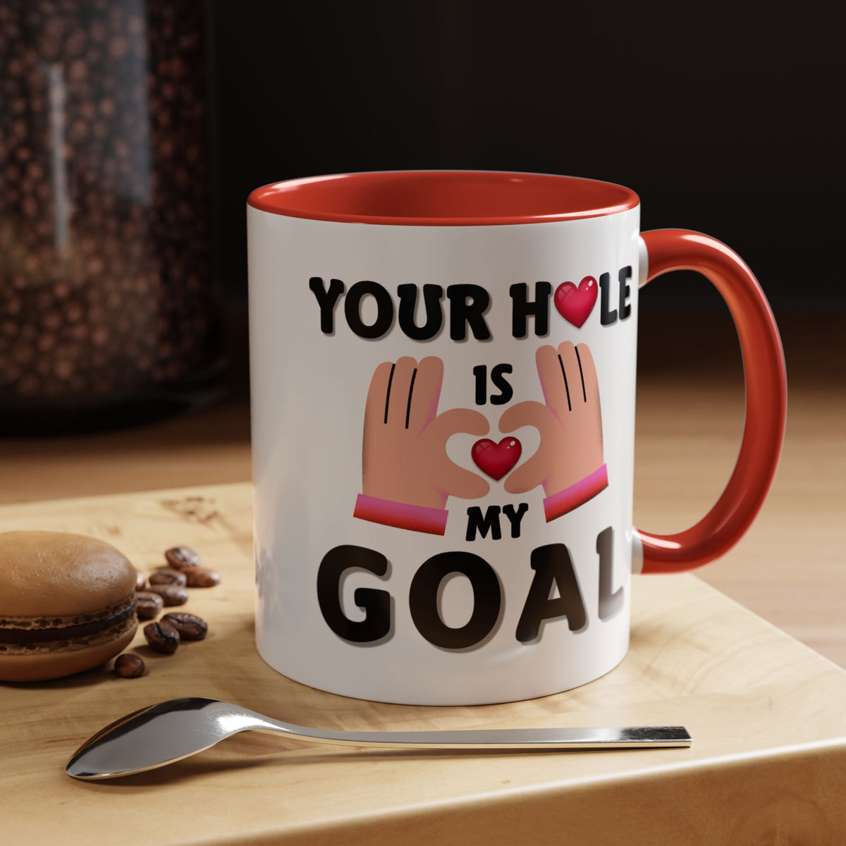Adult Mug - Your Hole Is My Goal