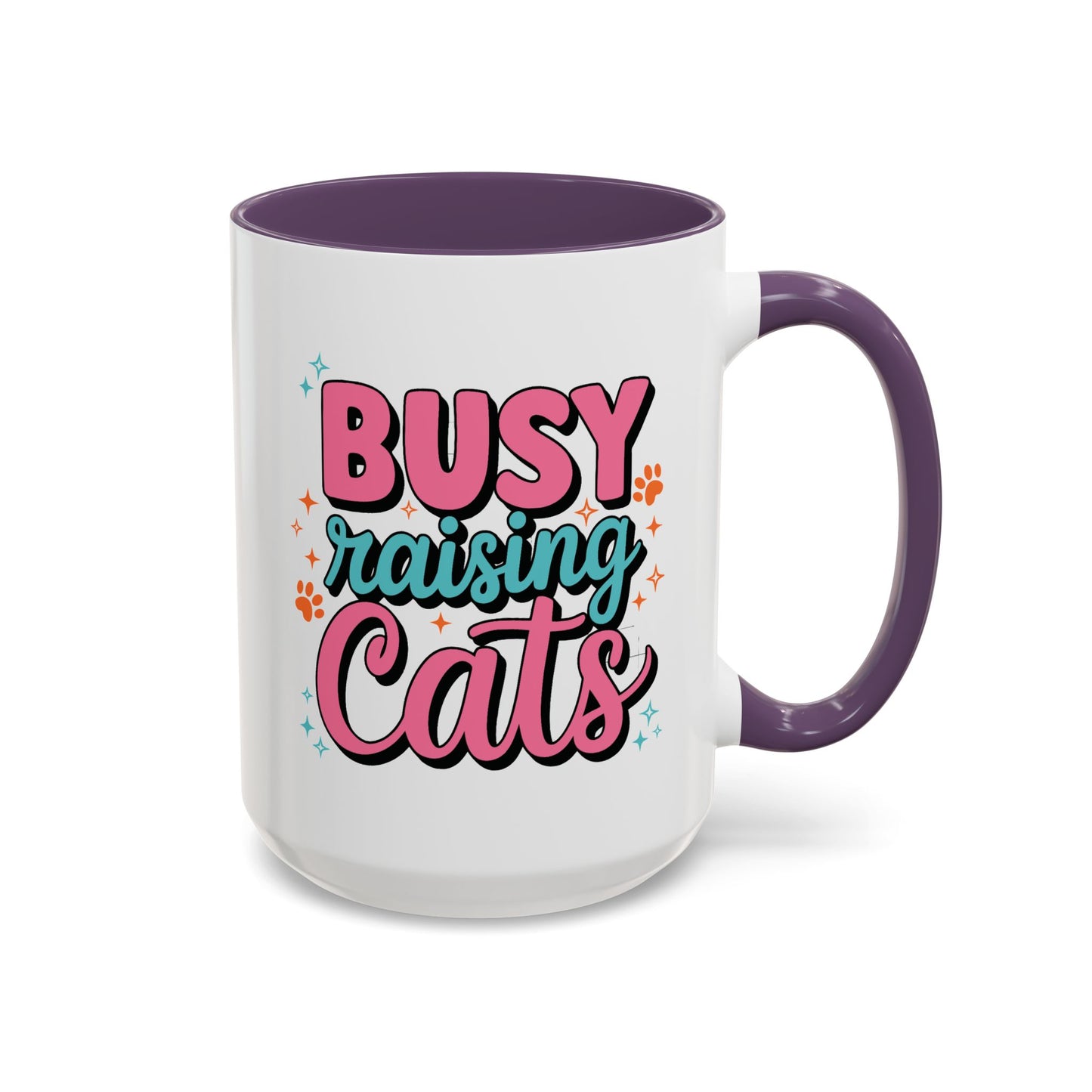 Animal Mug - Busy Raising Cats