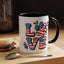 4th of July Mug - Animal Love USA Flag