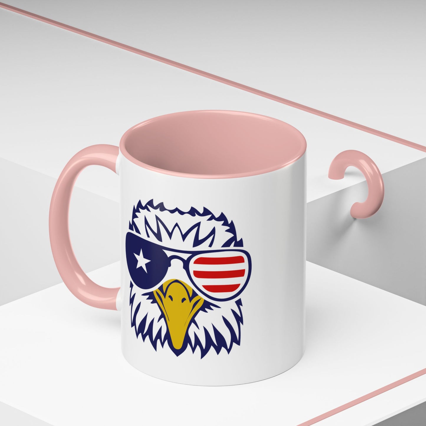 4th of July Mug - Cool American Eagle