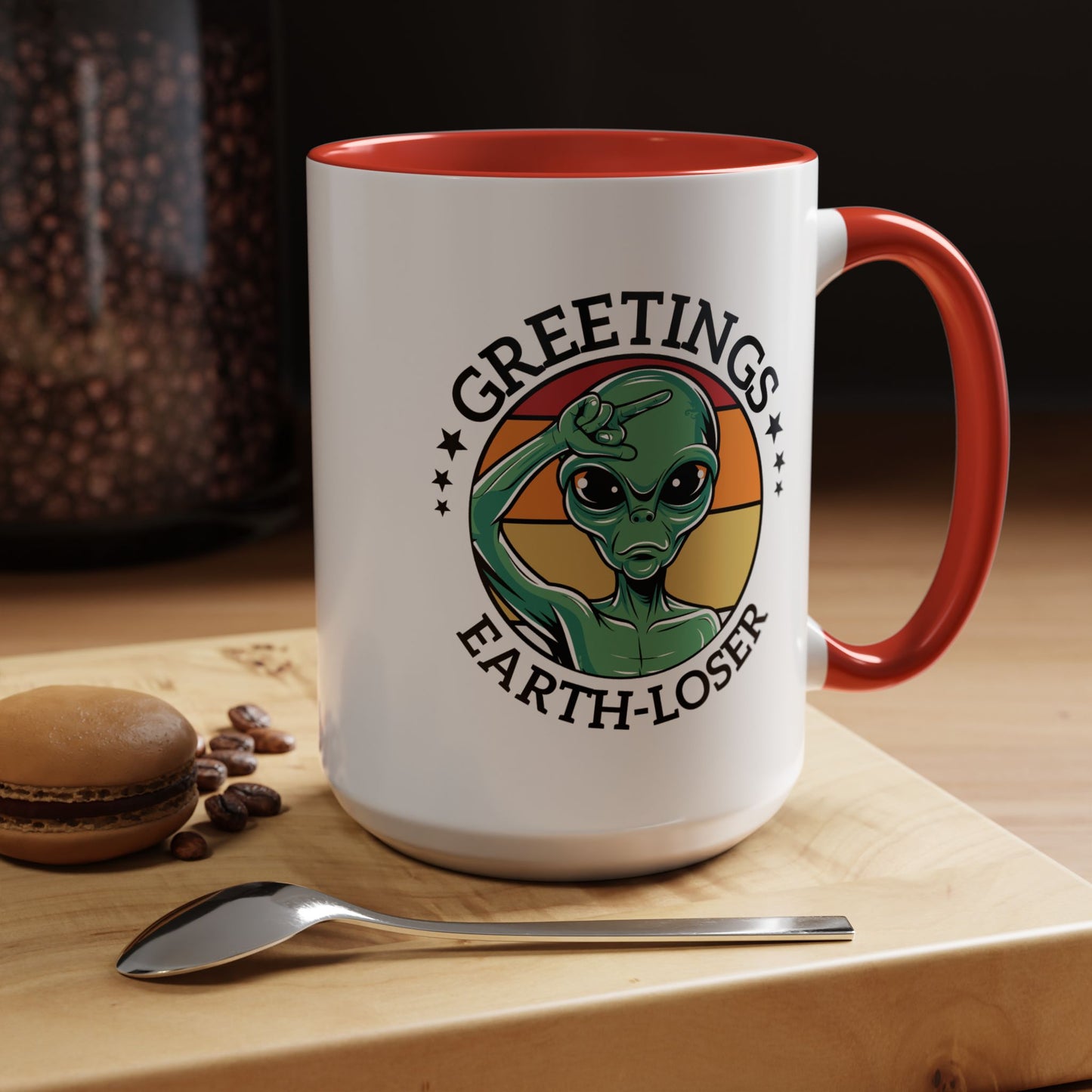 Alien Mug - Greetings Earth-Loser