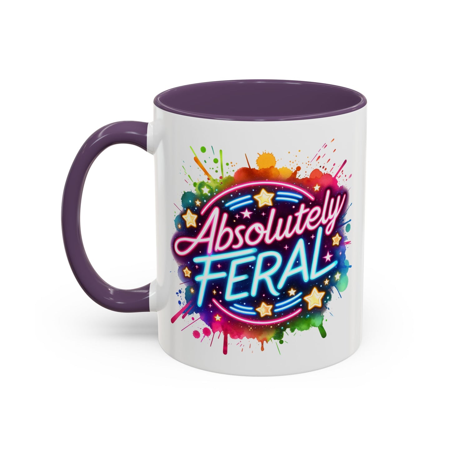 Humor Mug - Absolutely Feral