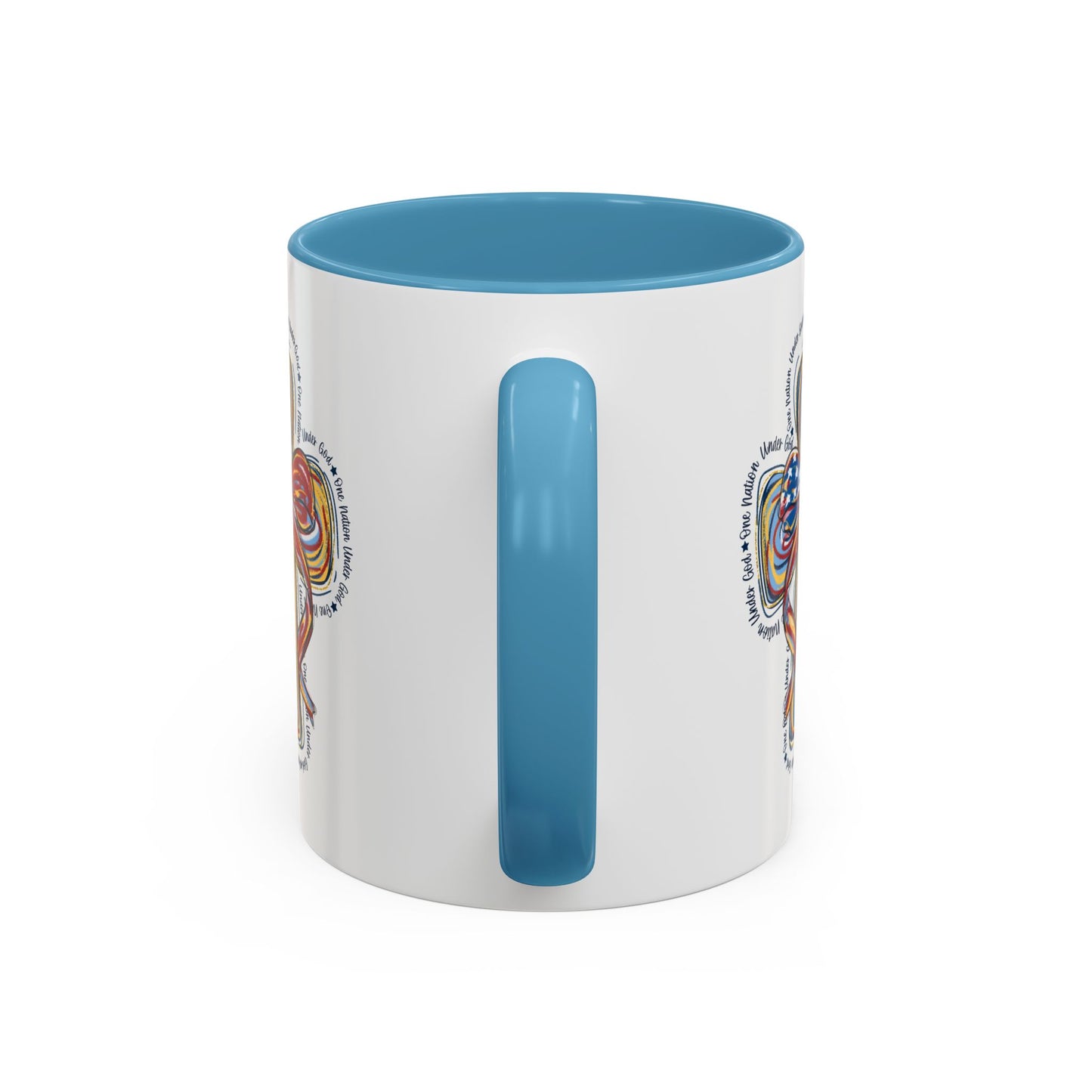 4th of July Mug - Christian Cross Bow