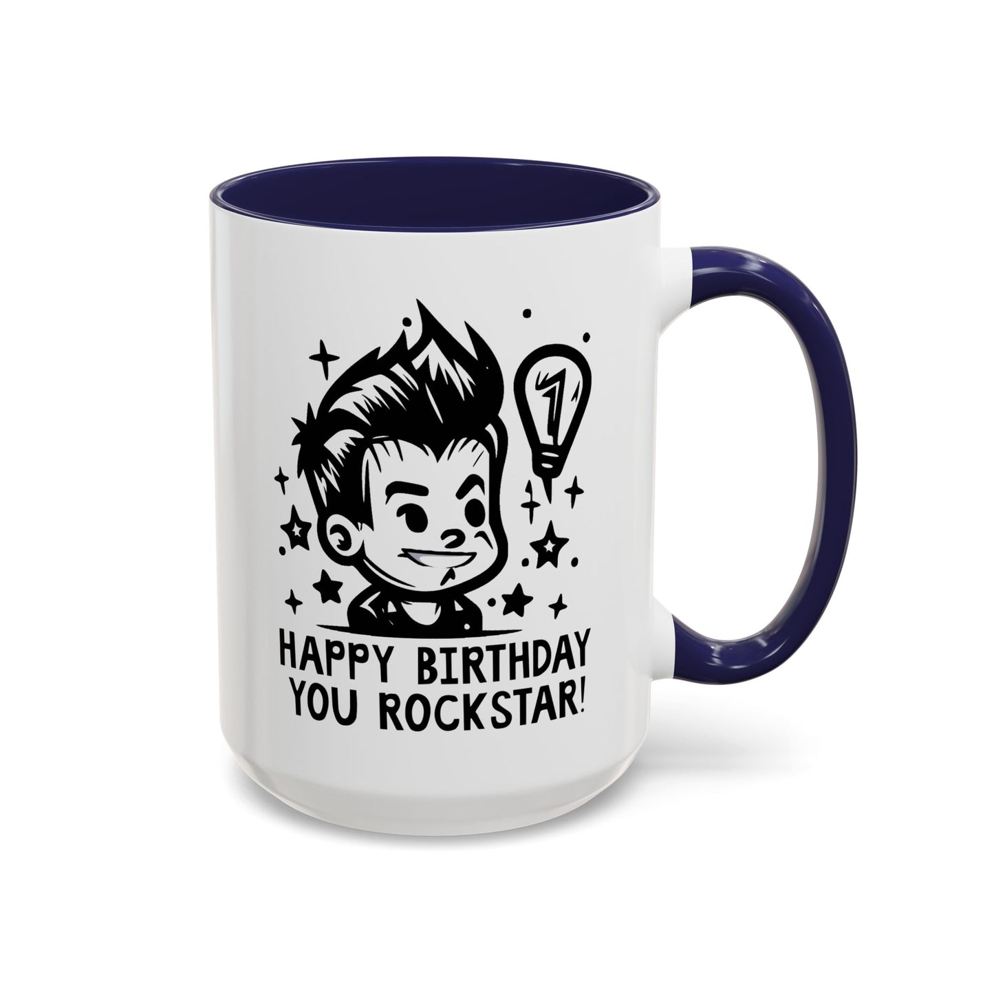 Birthday Mug - You Rockstar!