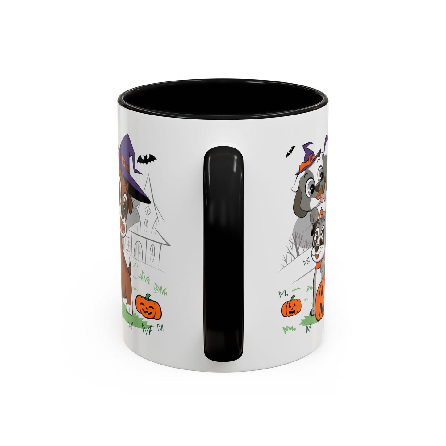 Halloween Mug - Three Puppies