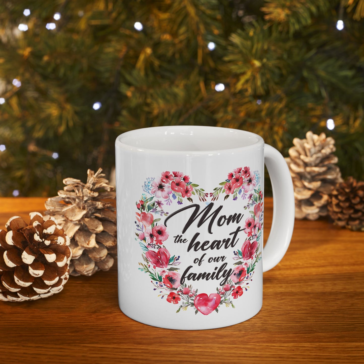 Mother's Day Mug - Mom The Heart