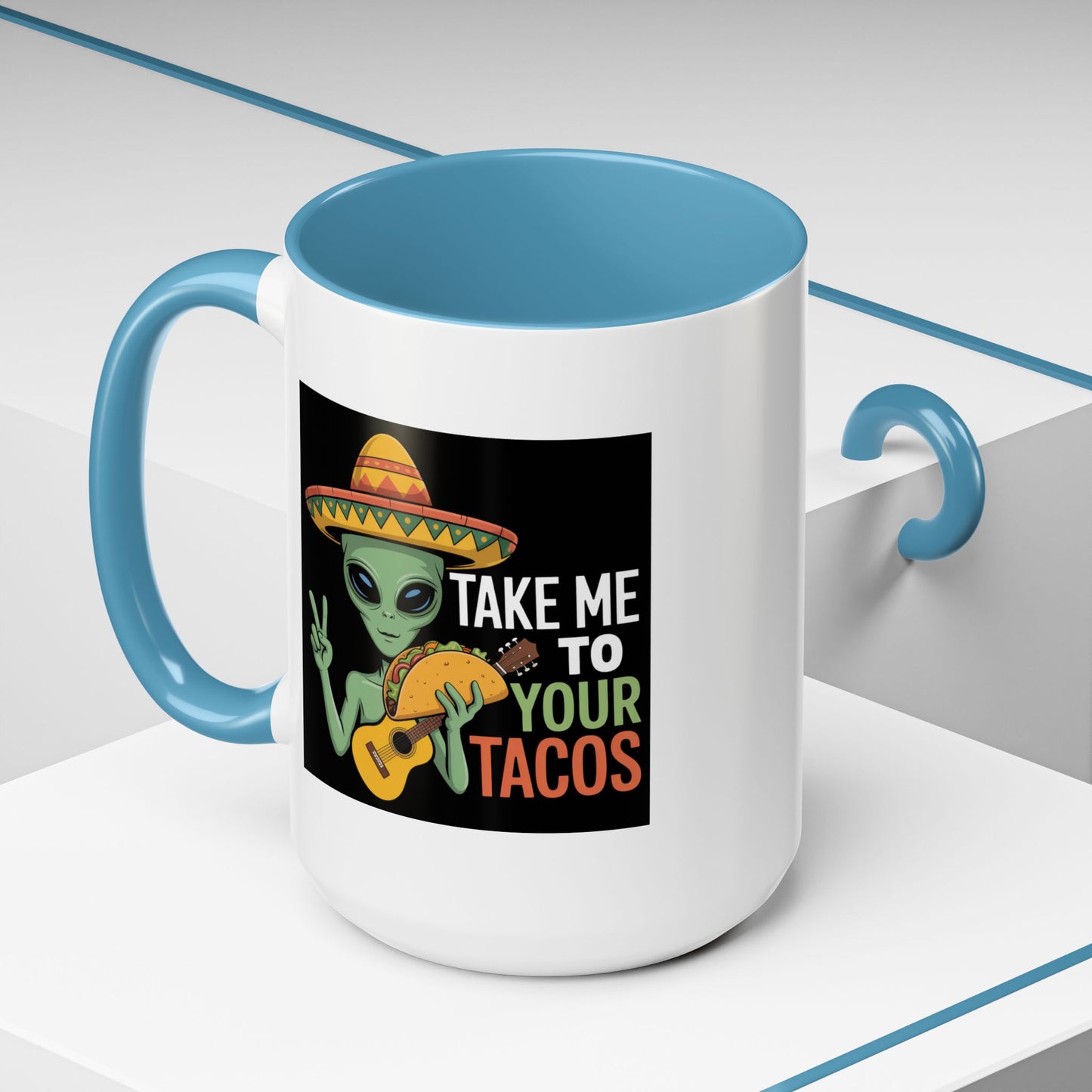 Alien Mug - Take Me To Your Tacos