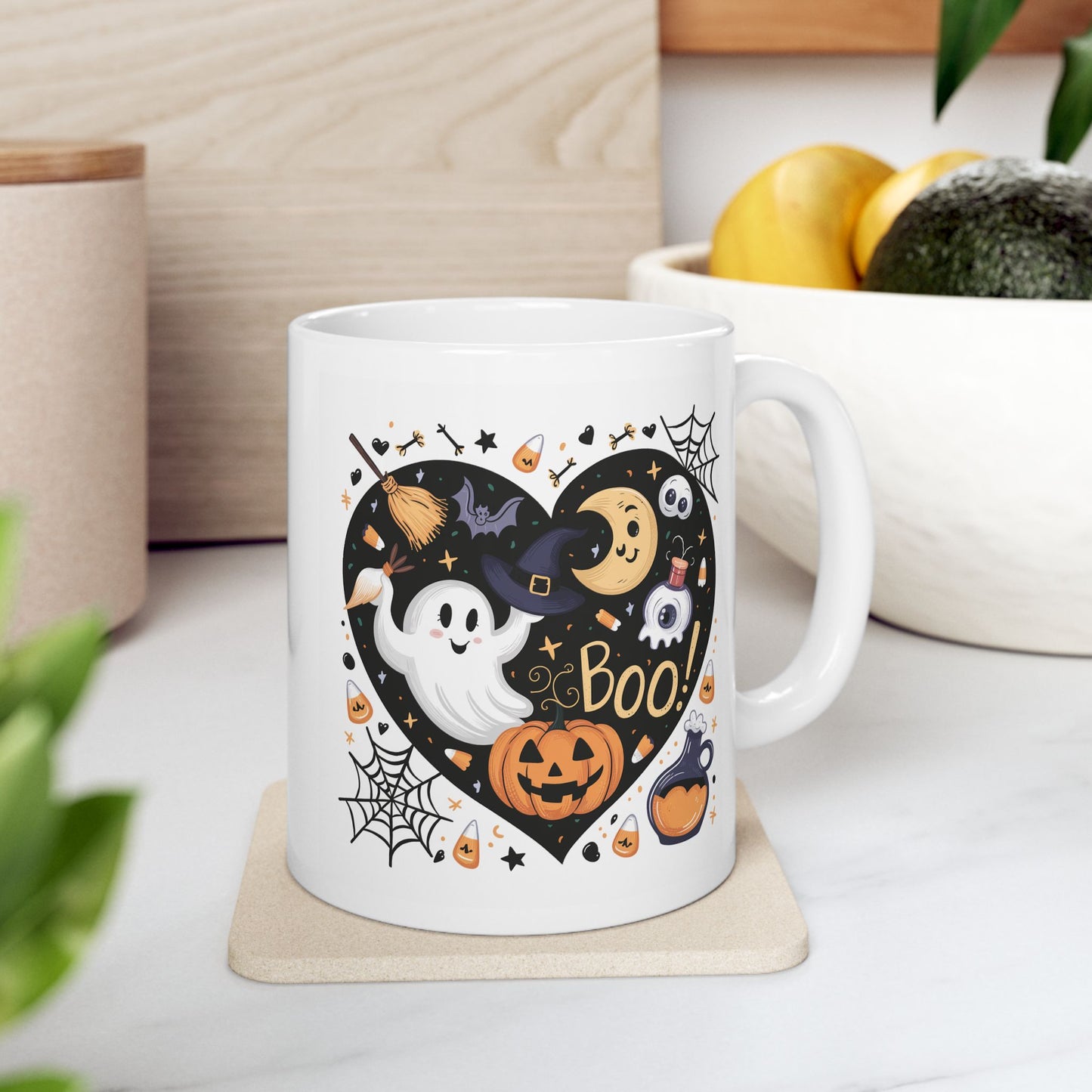 Halloween Mug - Boo Heart