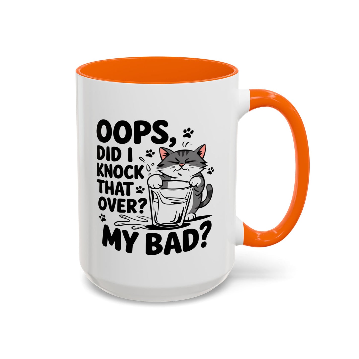 Animal Mug - Oops, Did I Knock That Over