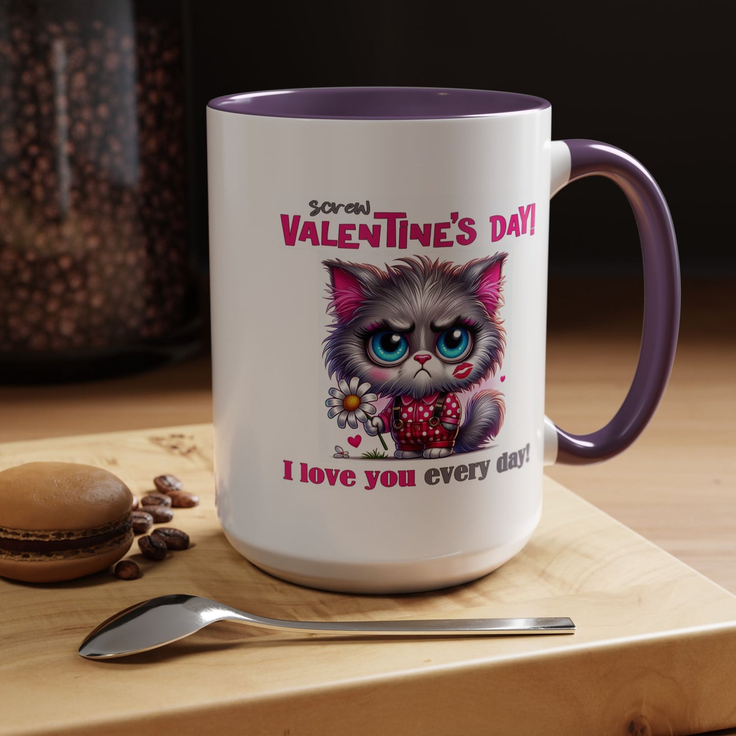 Animal Mug - Screw Valentine's Day
