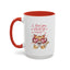 Valentine's Day Mug - I Love You Cat