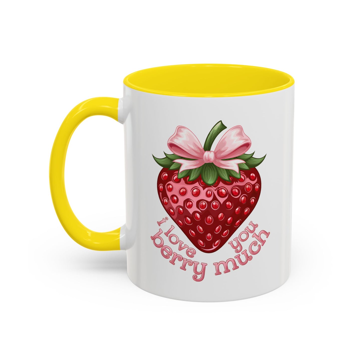 Valentine's Day Mug - I Love You Strawberry