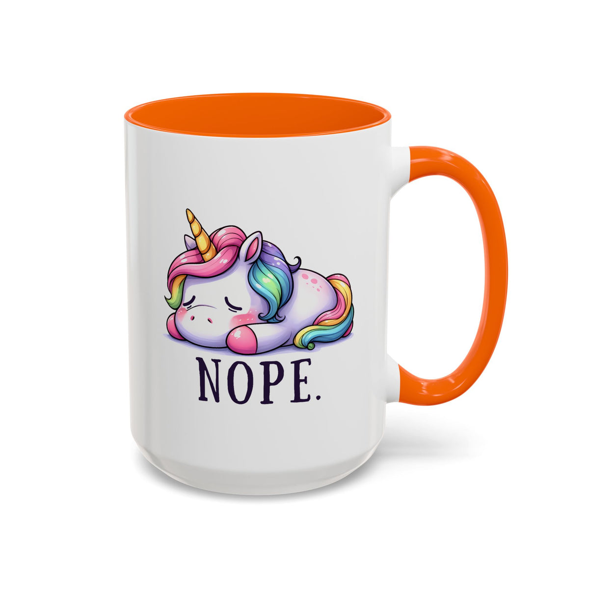 Humor Mug - Nope Unicorn