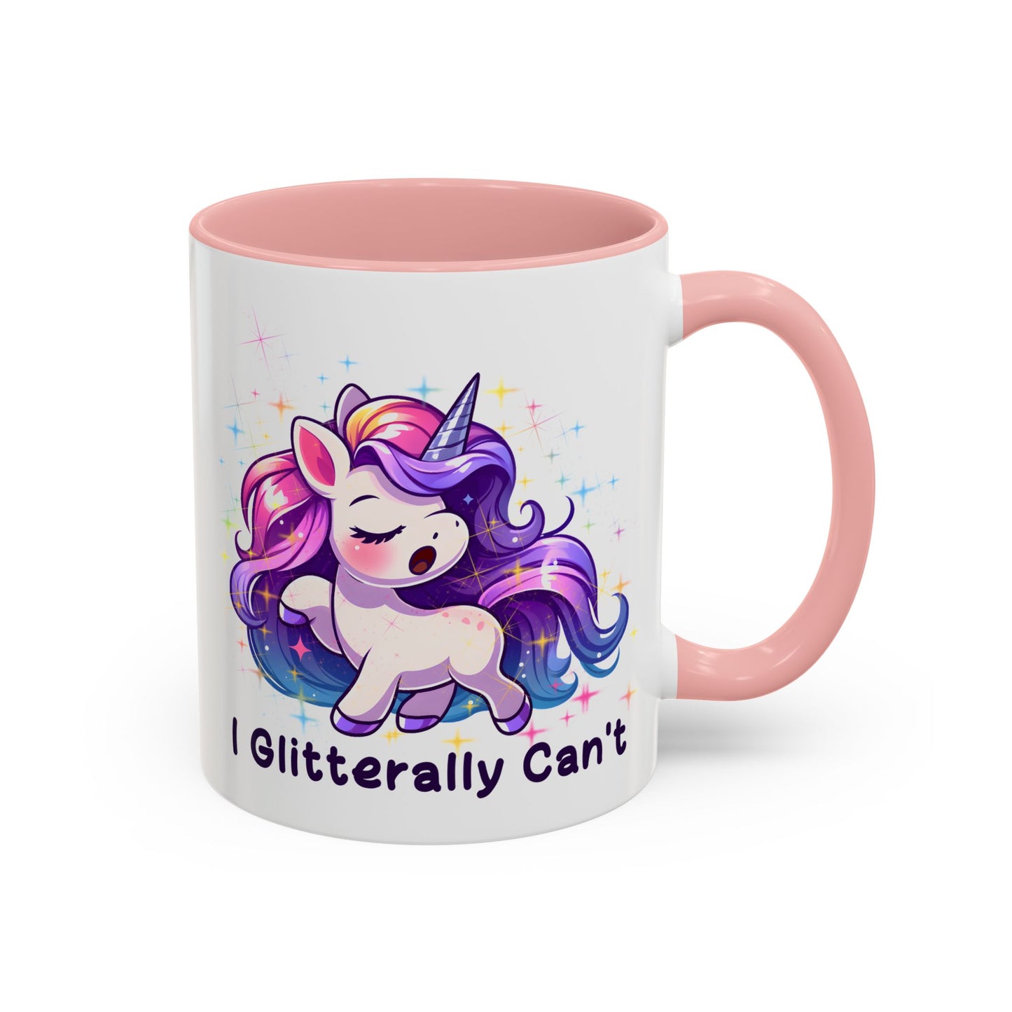 Humor Mug - I Glitterally Can't
