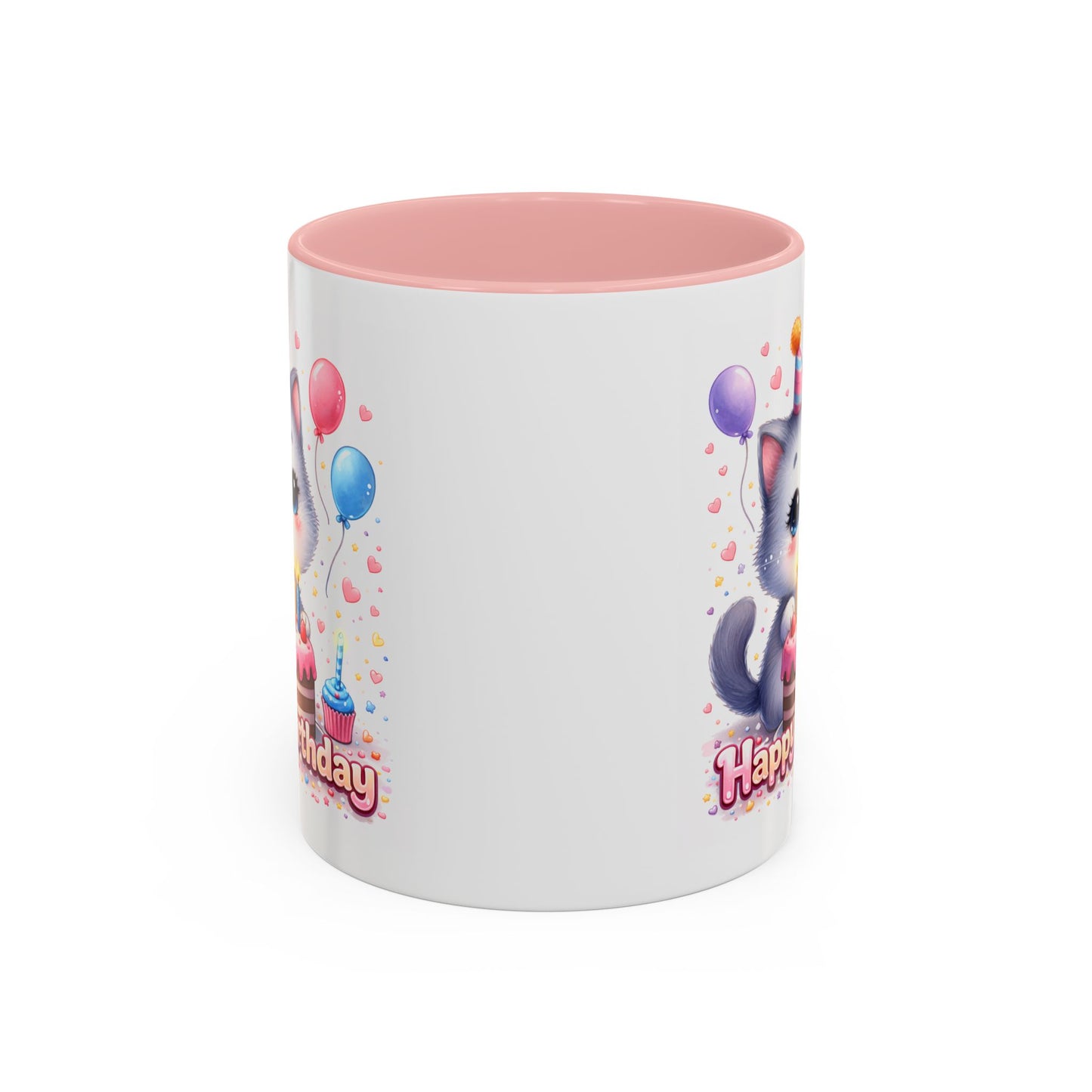 Birthday Mug - Birthday Kitty