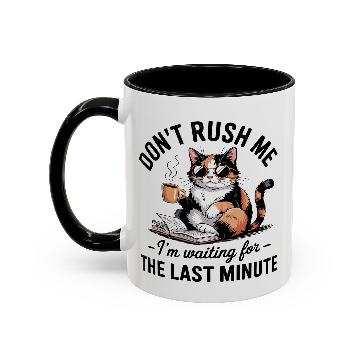 Humor Mug - Don't Rush Me Cat