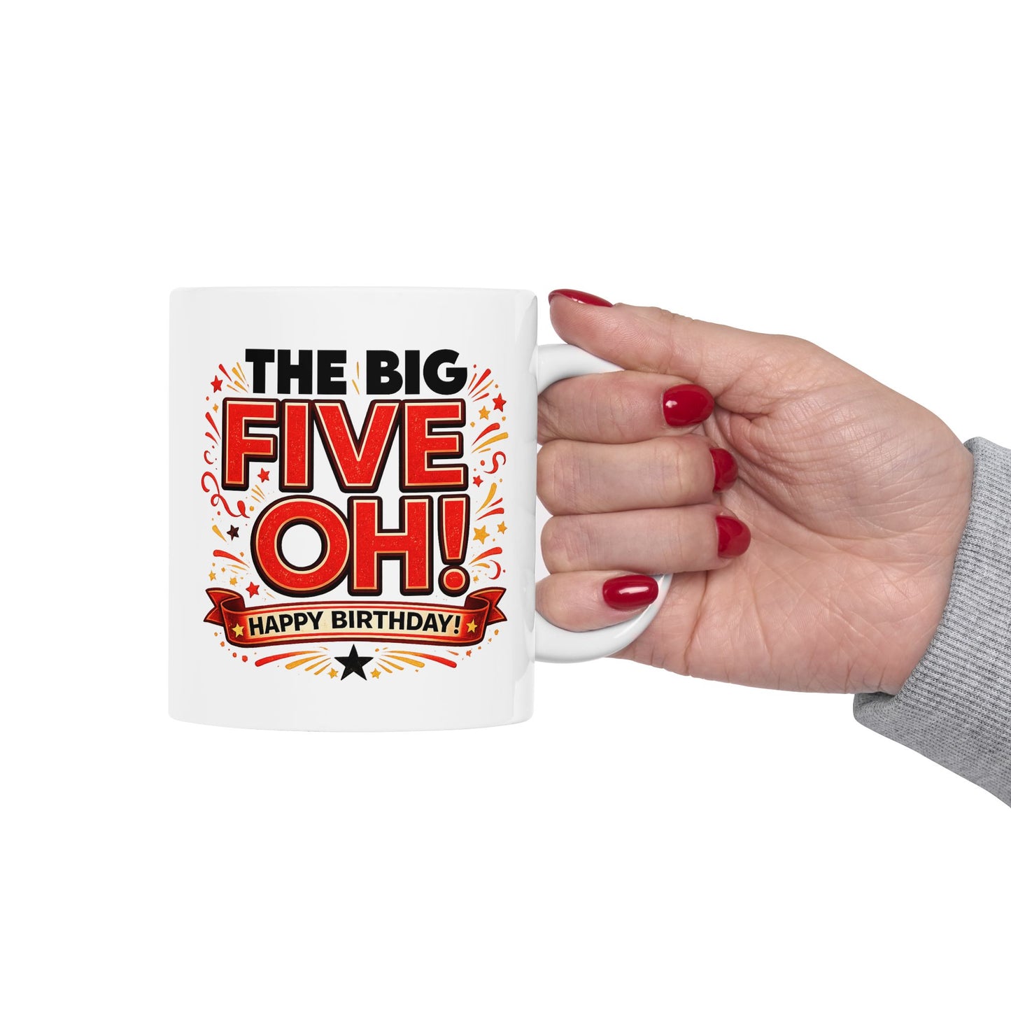 Birthday Mug - The Big Five Oh!
