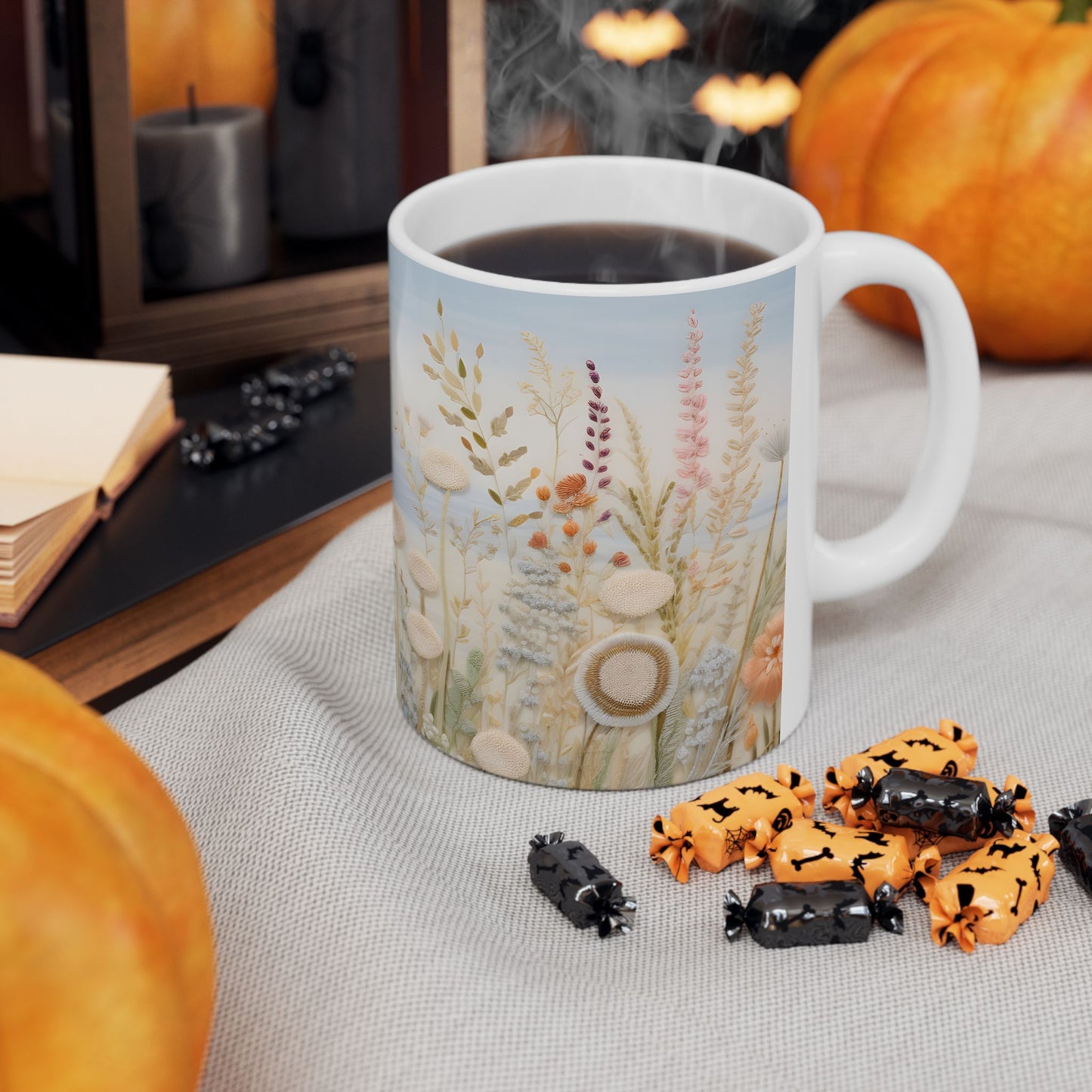 Artistic Mug - Felted Seaside