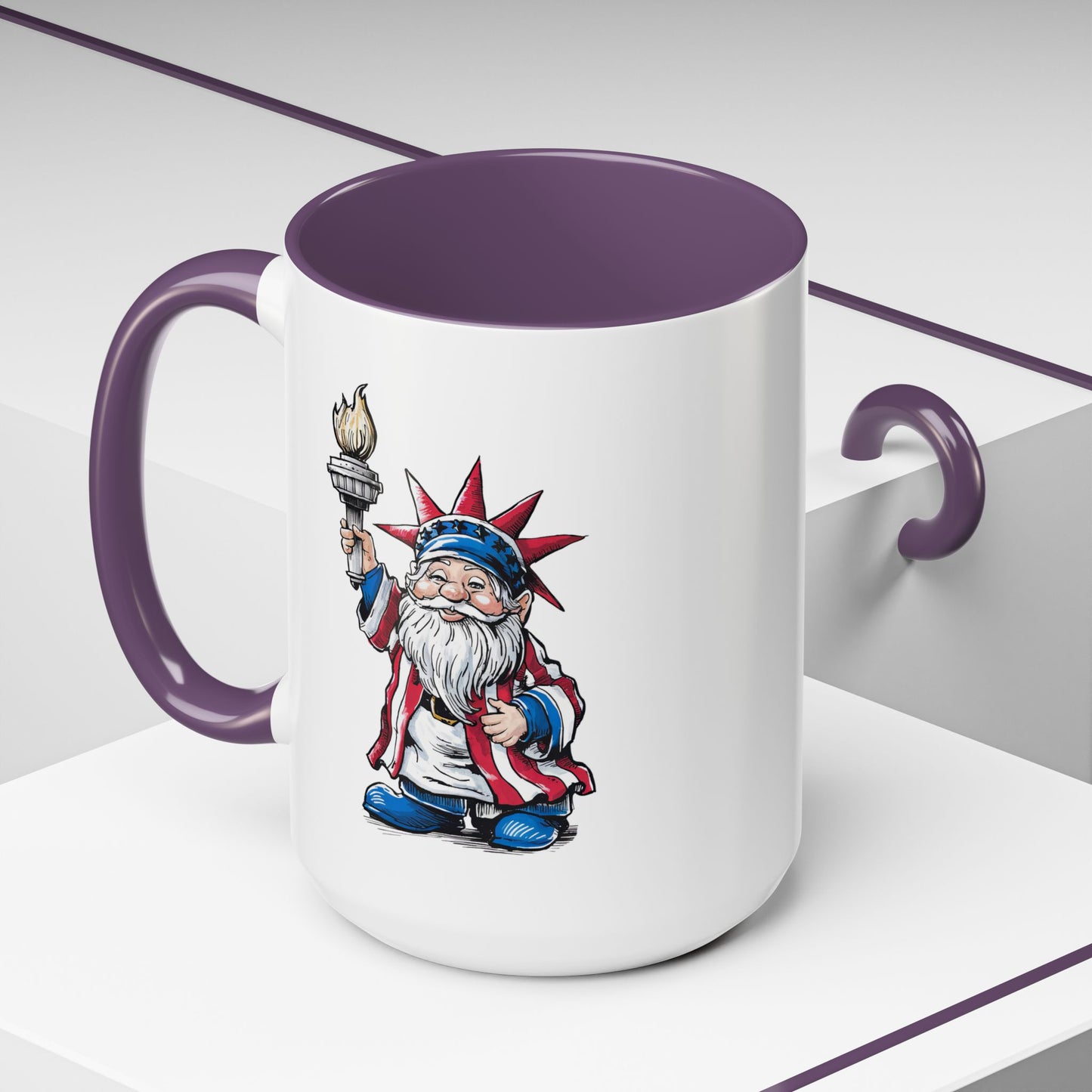 4th of July Mug - American Gnome 7
