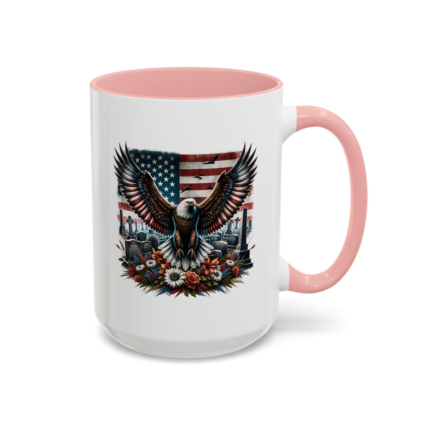 4th of July Mug - American Bald Eagle Memorial