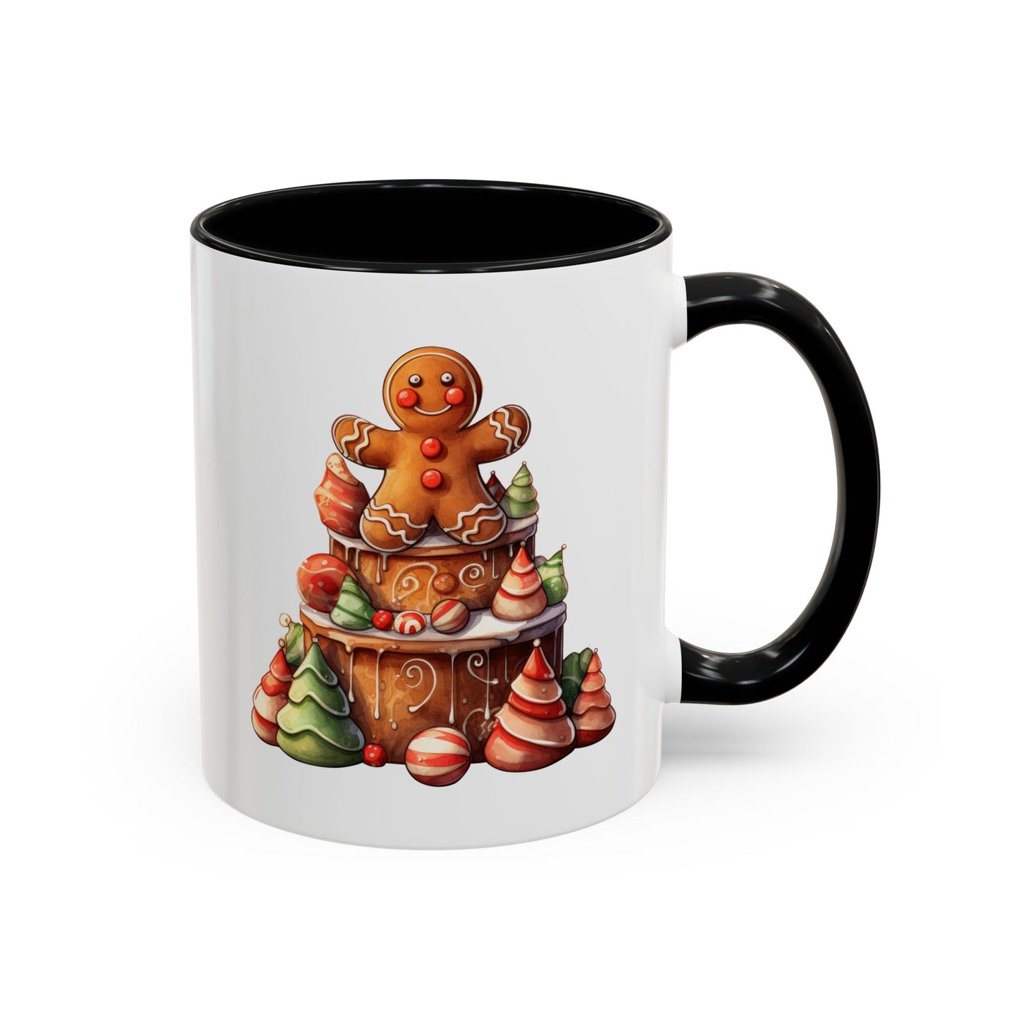 Christmas Mug - Gingerbread Man Cake
